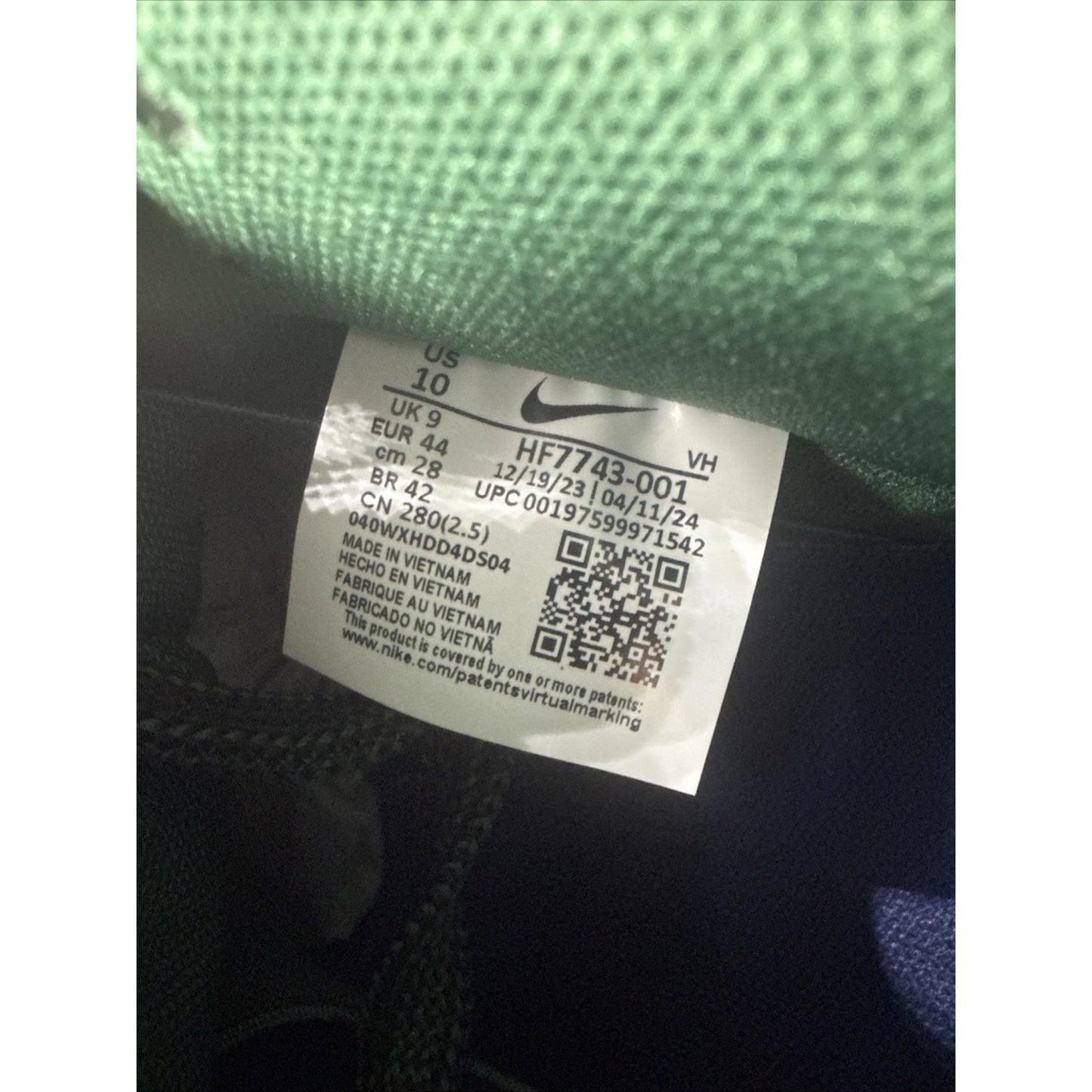Size 10 - Nike THERE Skateboards x Dunk SB Low Ultra Humanized