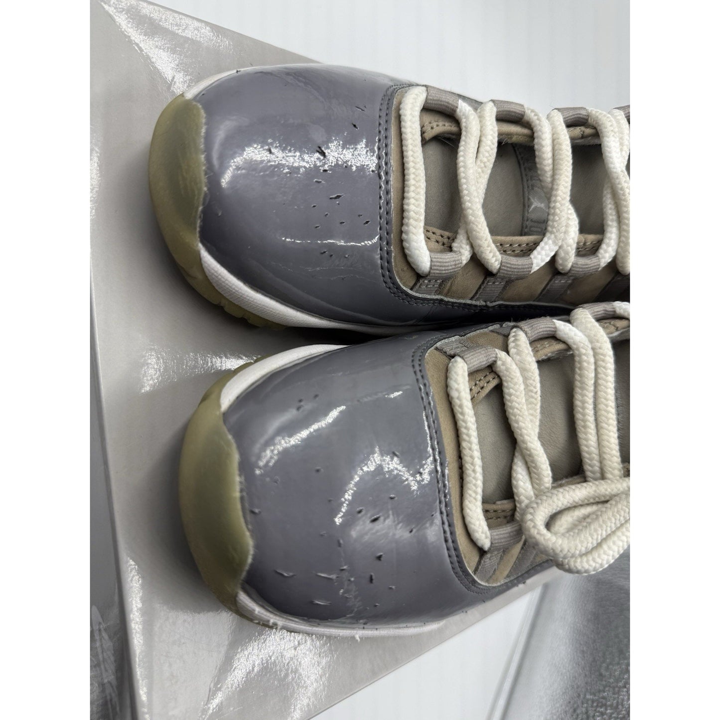 Size 8.5 - Jordan 11 Retro High Cool Grey Check Photos BS520