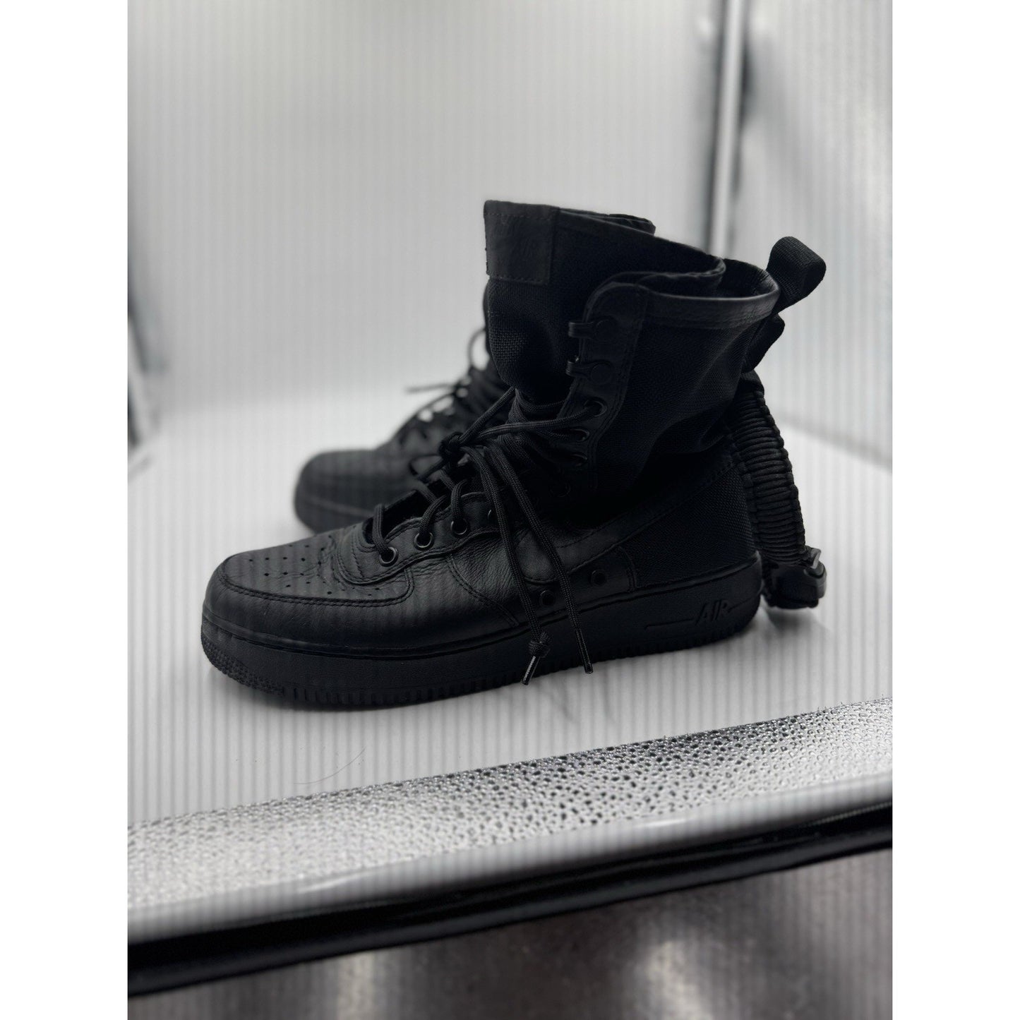 Size 10 - Nike SF Air Force 1 Triple Black BS742