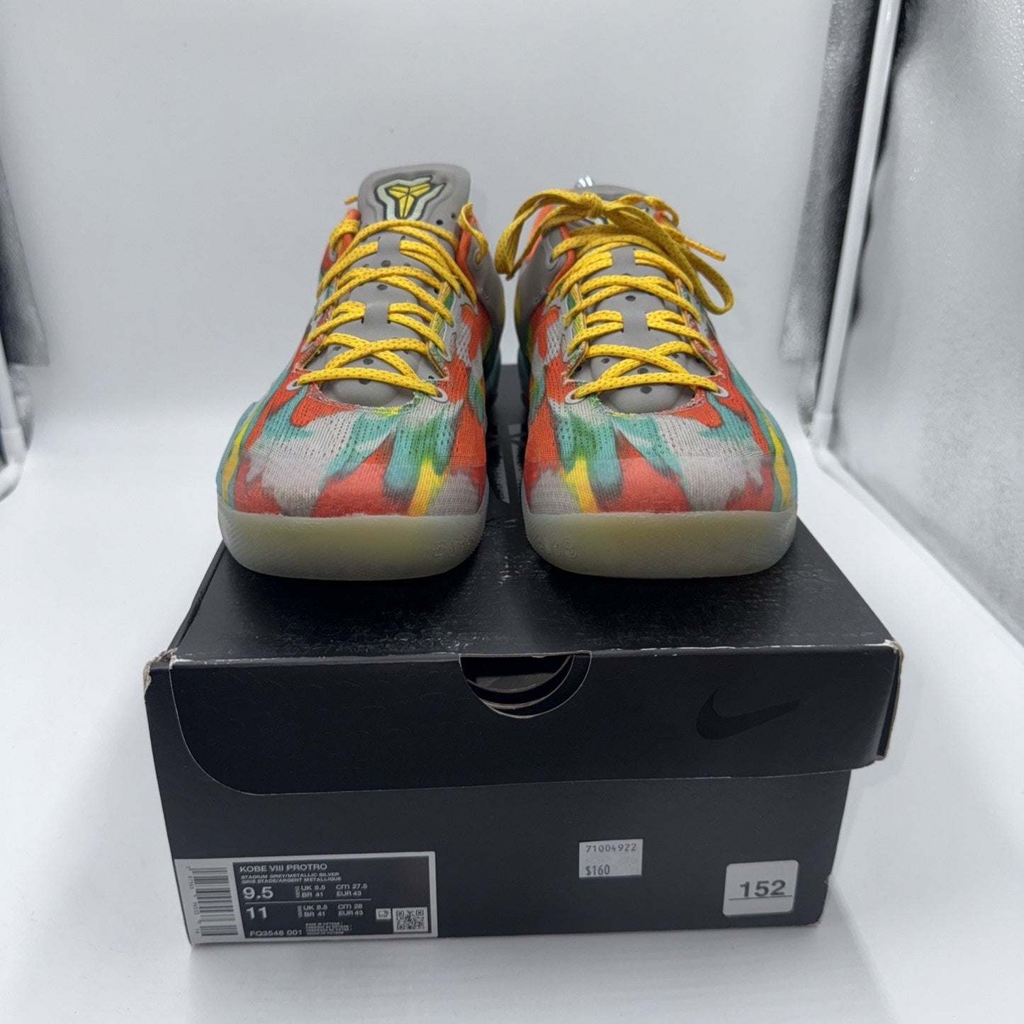 Nike Kobe 8 Protro Venice Beach 2024 Mens Size 9.5 FQ3548-001 New With Box