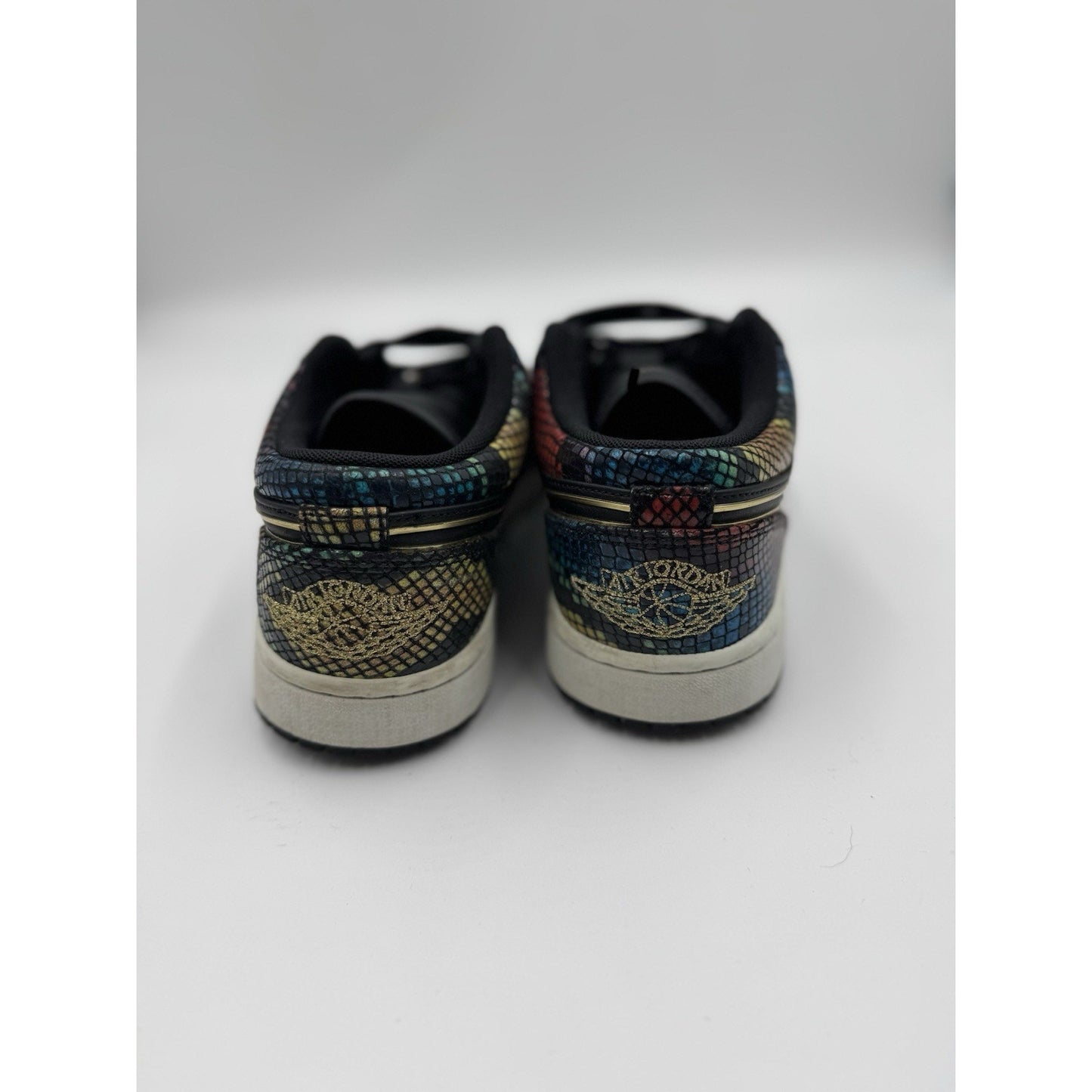 Size 9 - Air Jordan 1 Low Multi Snakeskin W BS565