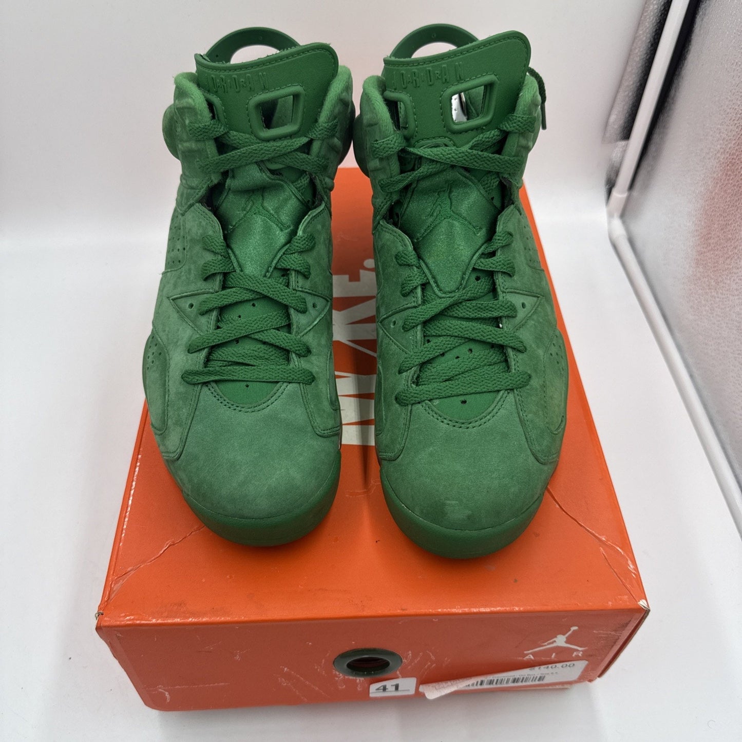 Size 8.5 - Air Jordan 6 Retro NRG Green Suede Gatorade