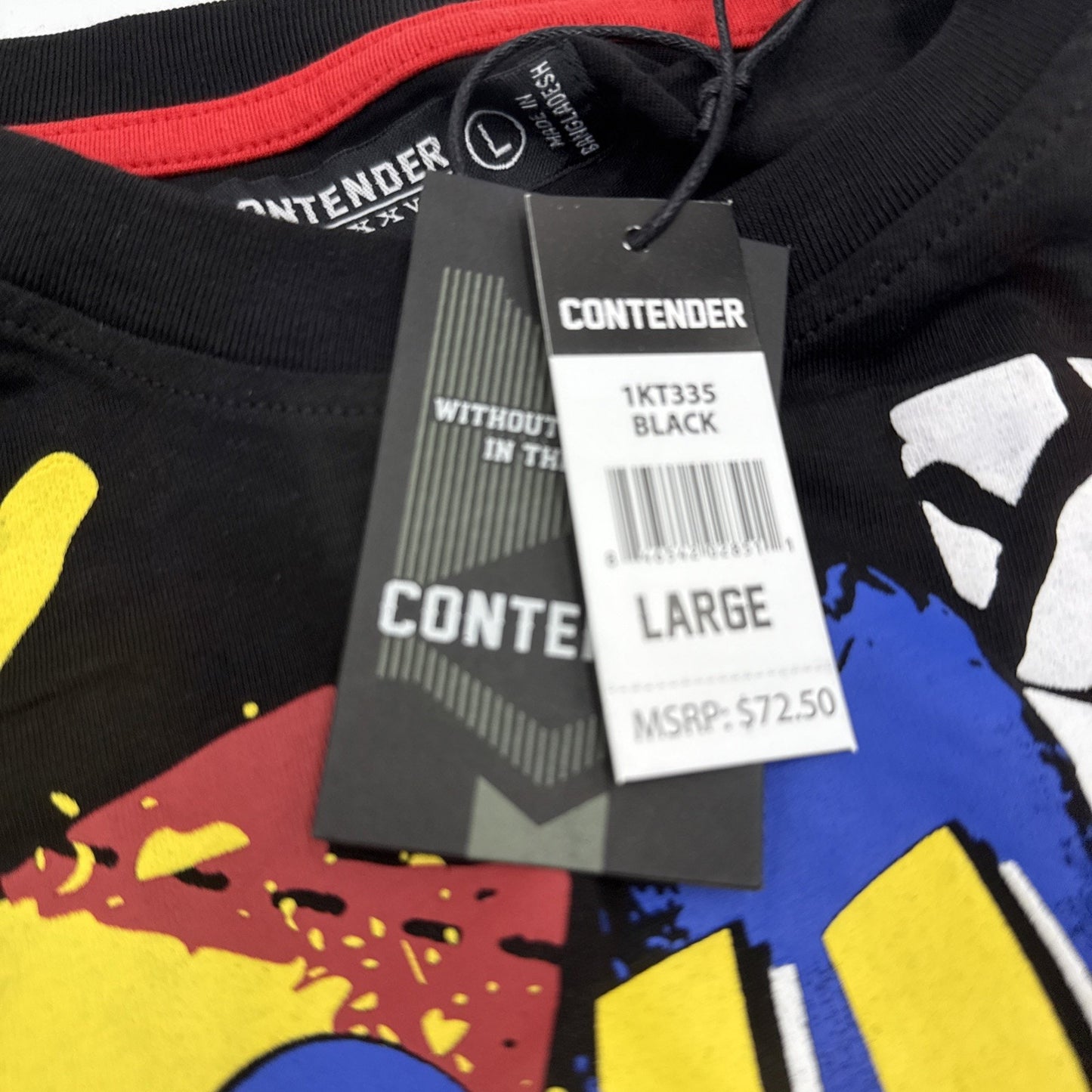 Size Large Contender Long Sleeve Shirt