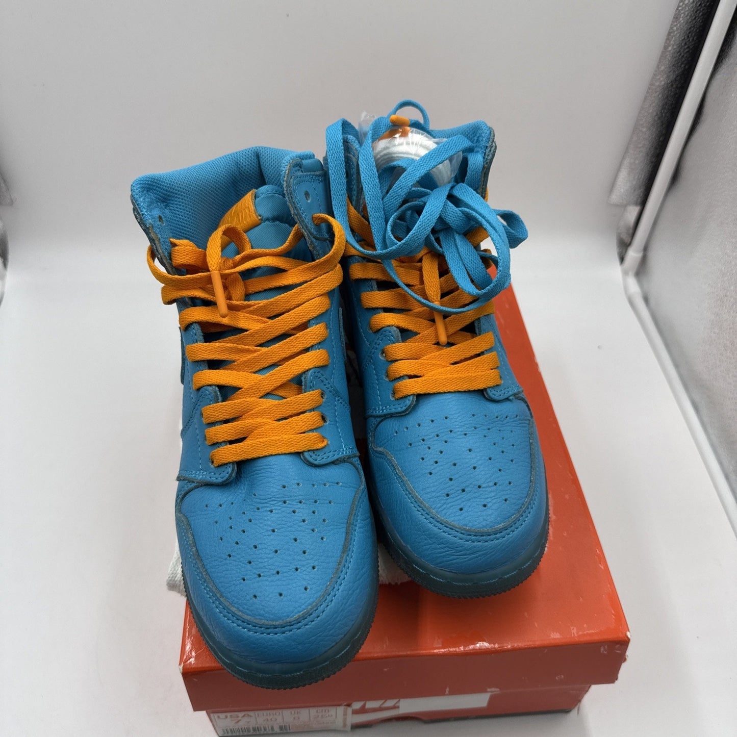 Size 7 (GS) - Jordan 1 Retro OG G8RD High Blue Lagoon