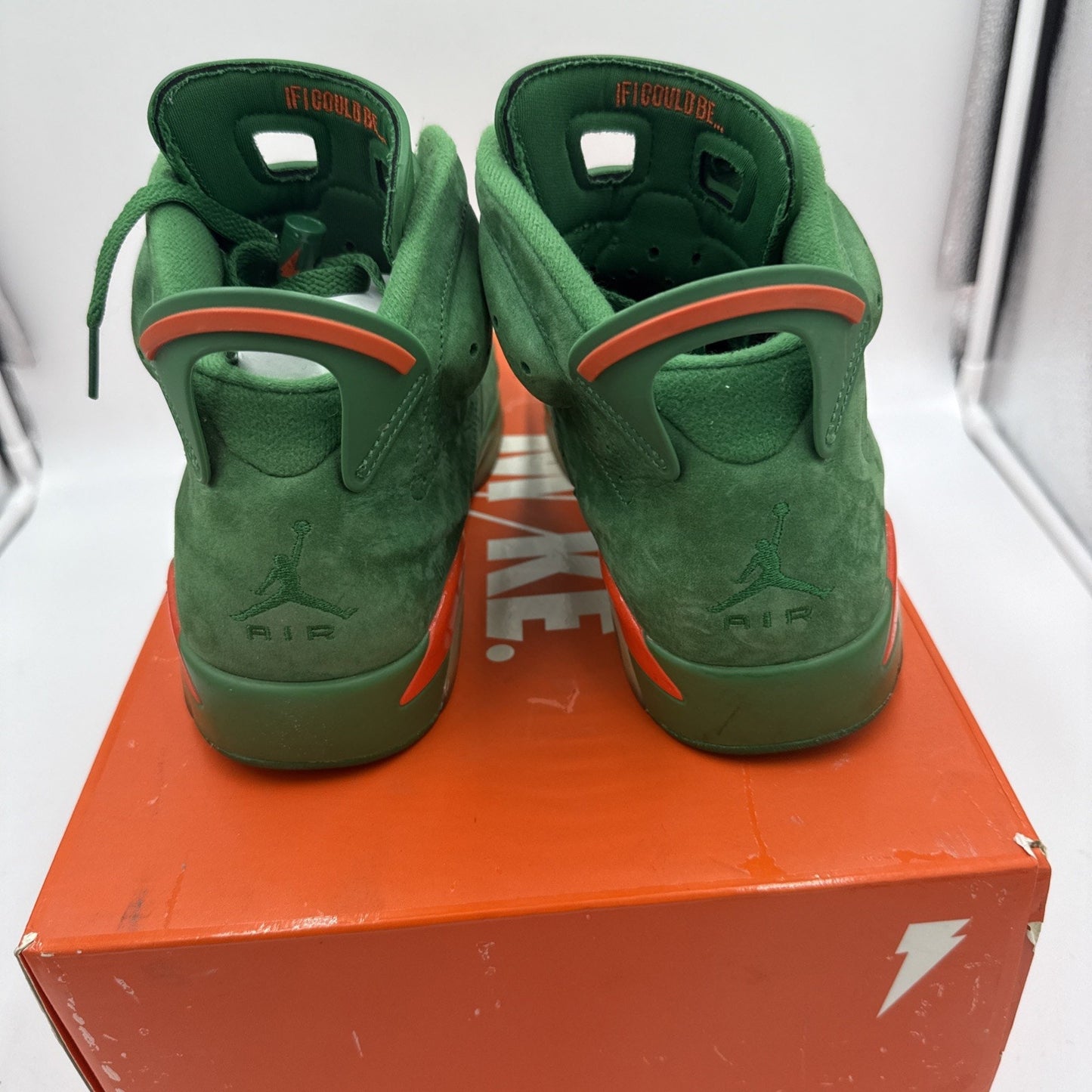 Size 8.5 - Air Jordan 6 Retro NRG Green Suede Gatorade