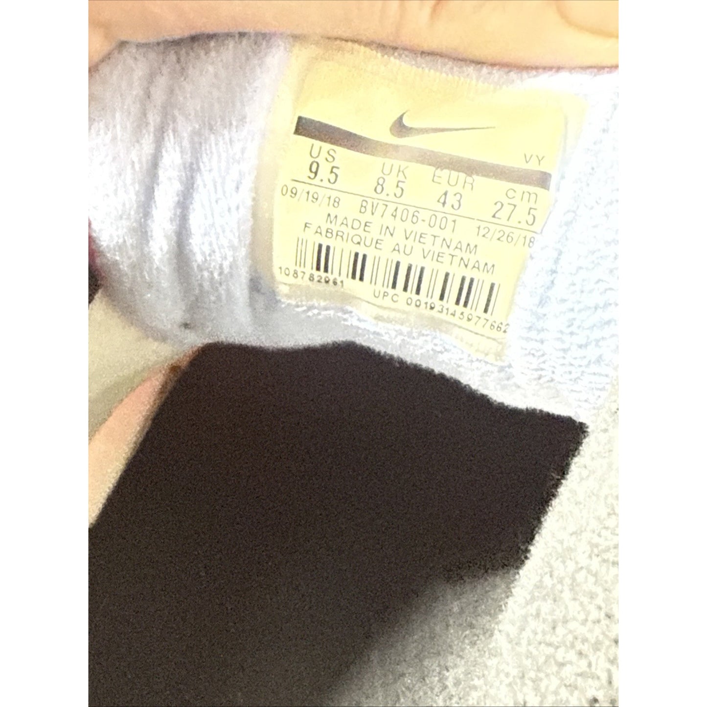 Size 9.5 - Nike Atmos x Air Max 2 Light QS Logos