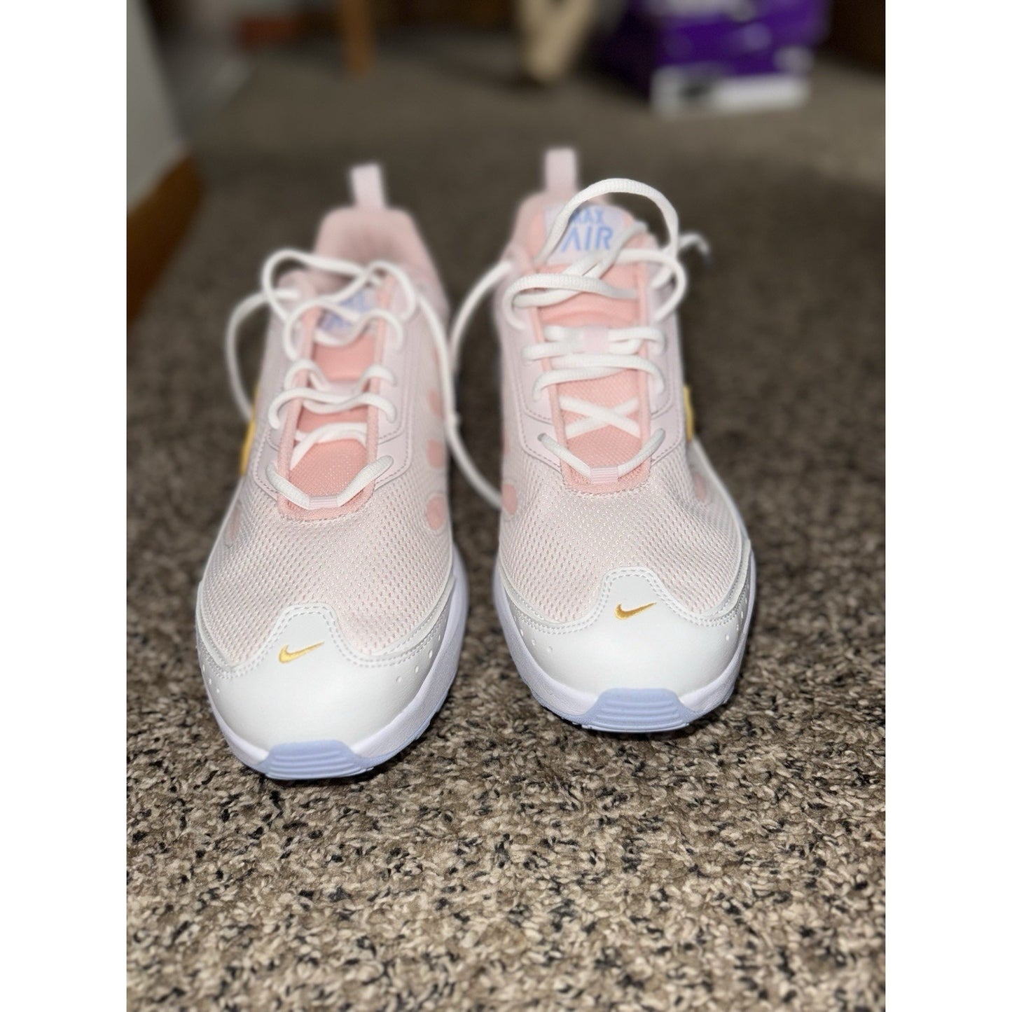 Size 11.5 - Nike Air Max AP Pink Bloom Topaz Gold W BS490