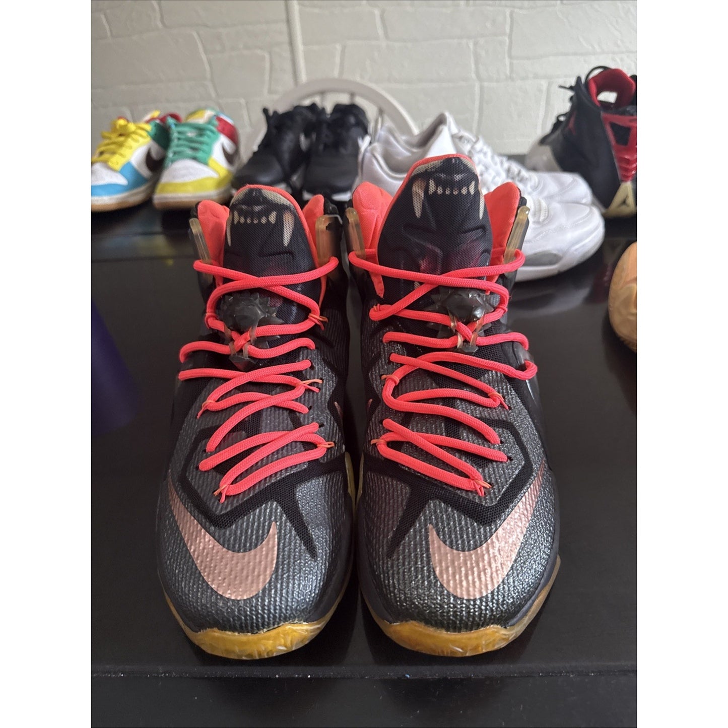 Size 9.5 - Nike LeBron 12 Elite Rose Gold NBS218