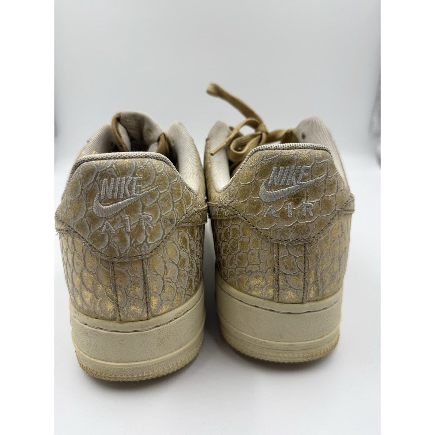 Size 11 - Nike Air Force 1 '07 LV8 Low Golden Scales