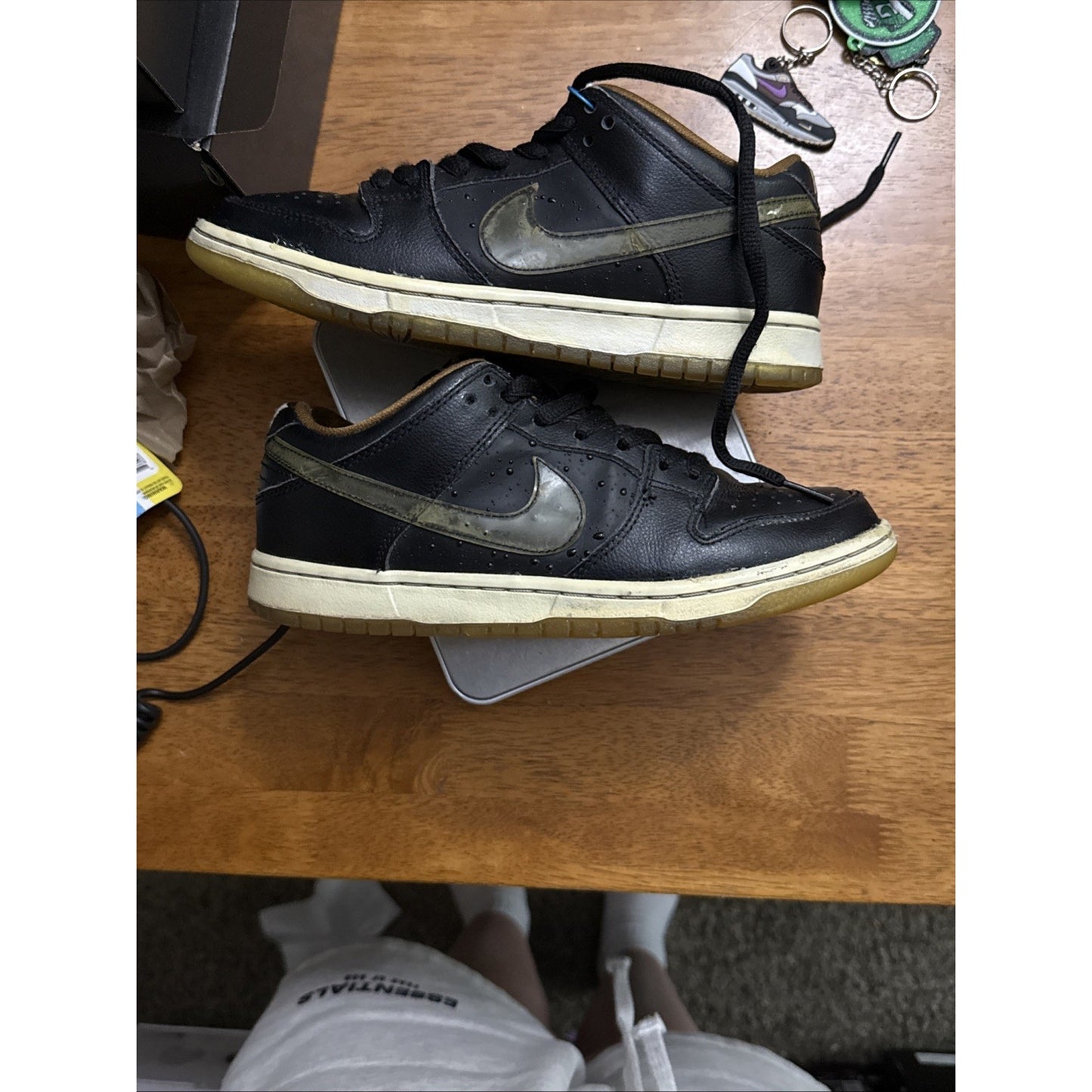 Size 6 - Nike Dunk Premium SB Qs Low Black Rain