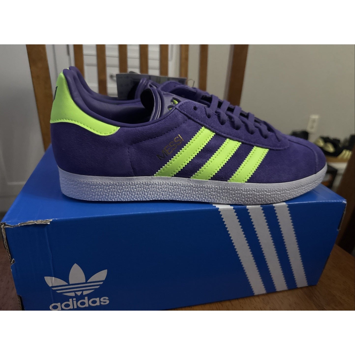Size 9 - adidas Lionel Messi x Gazelle Triunfo Estelar Pack BS107