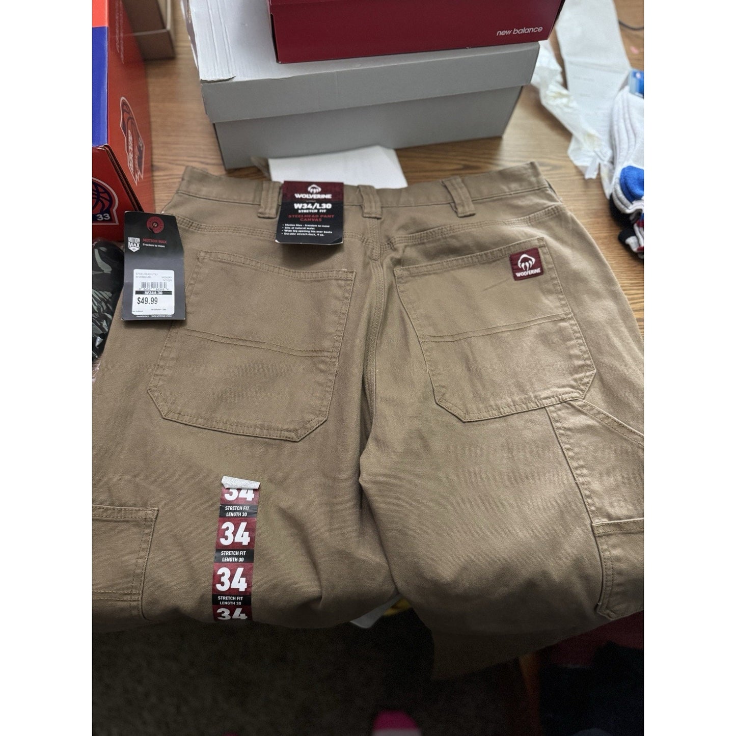 Wolverine Men Steelhead Stretch Pant Pants 34/30