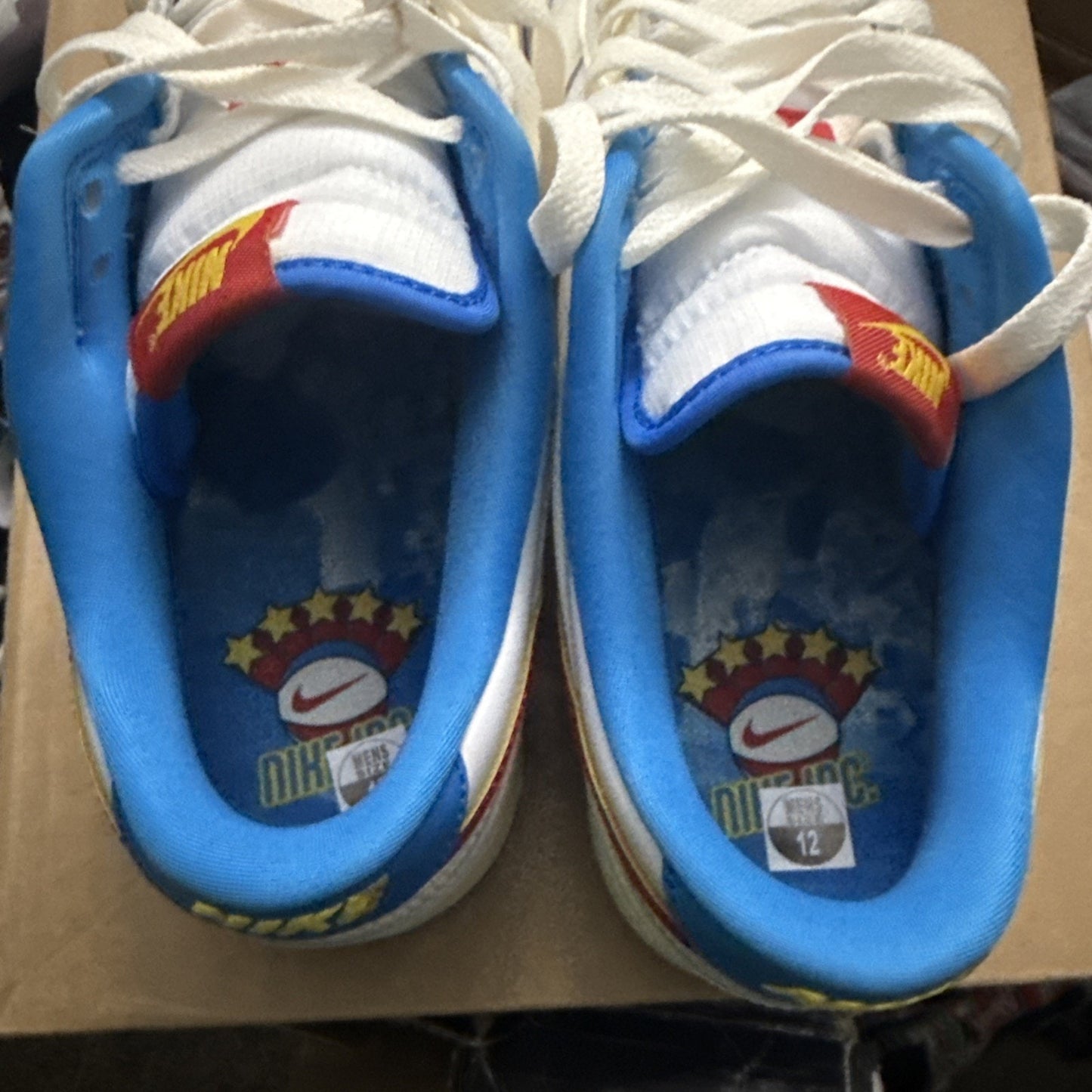 Size 12 - Nike Dunk Low Pop Art Sail Photo Blue BS477