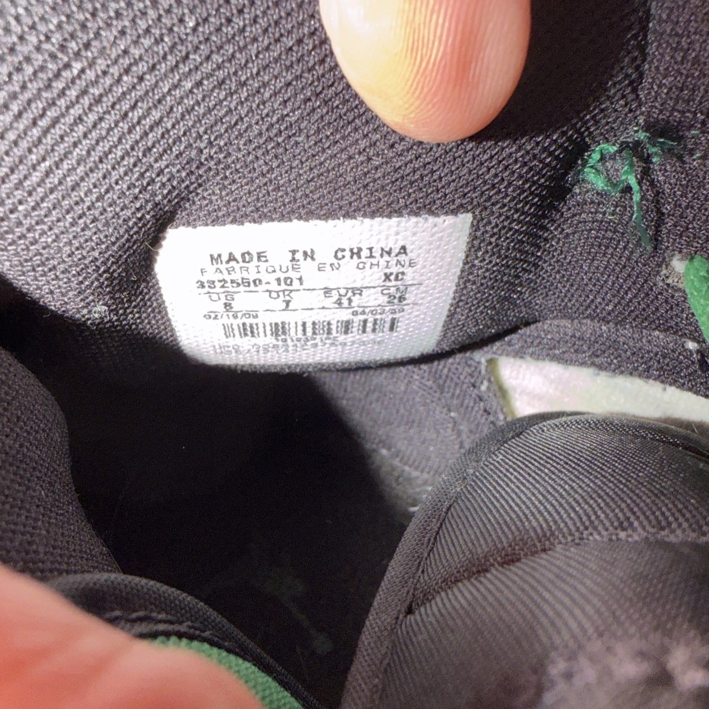 Size 8 - Air Jordan 1 Retro High Boston Celtics