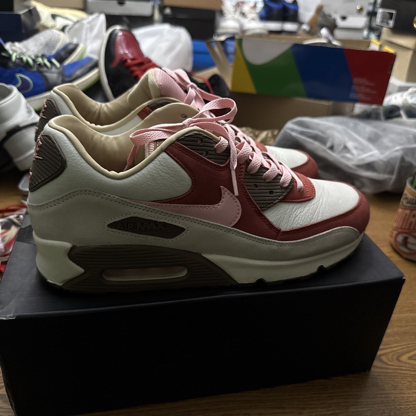 Size 11.5 - Nike DQM x Air Max 90 2021 Bacon BS497