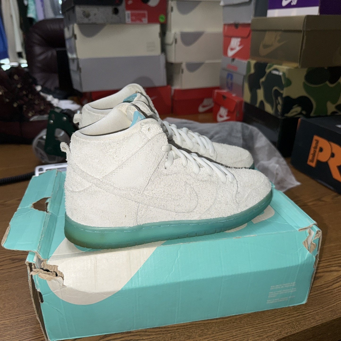 Size 8.5 - Nike Dunk SB High Chairman Bao Very Rare