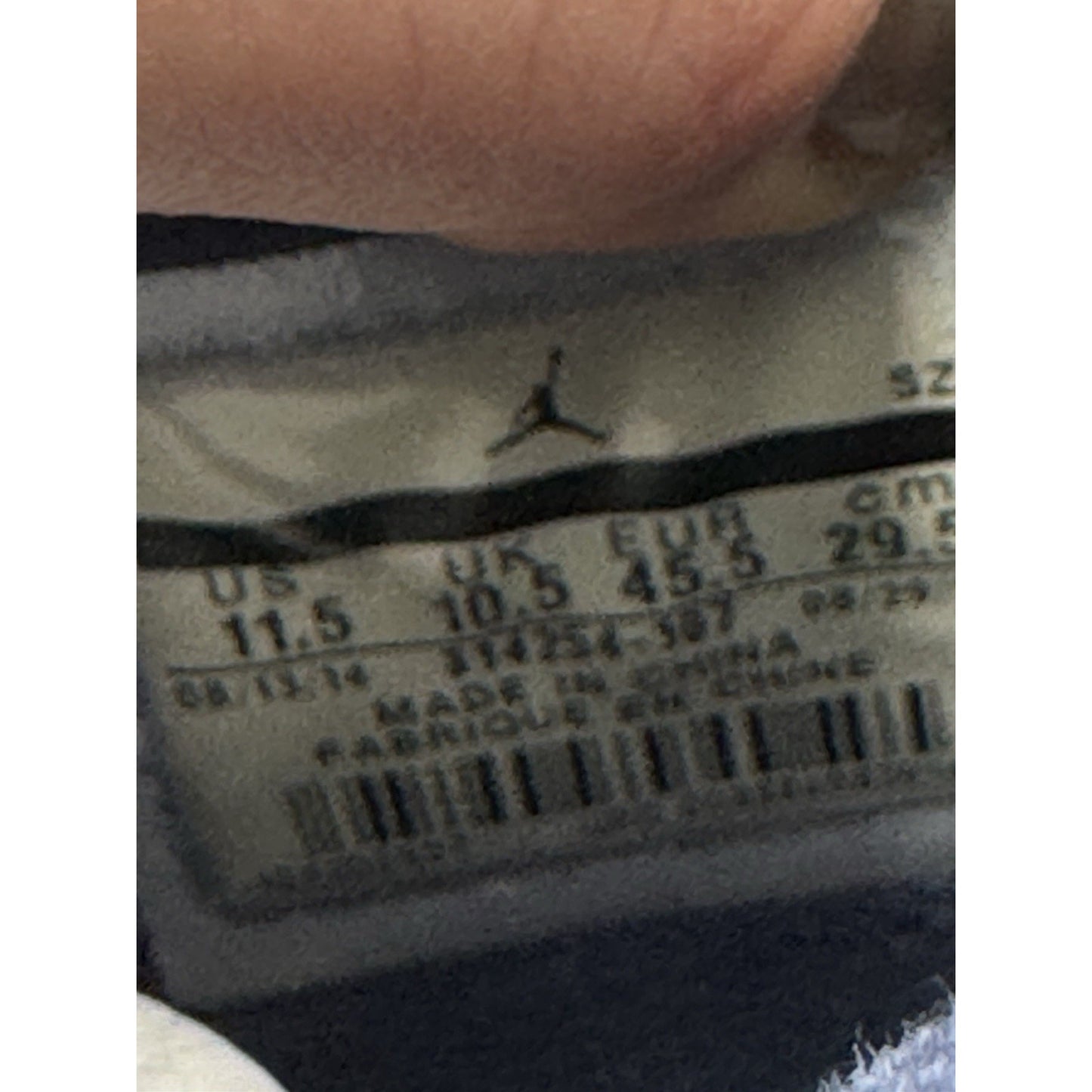 Size 11.5 - Air Jordan 4 Retro LS Columbia