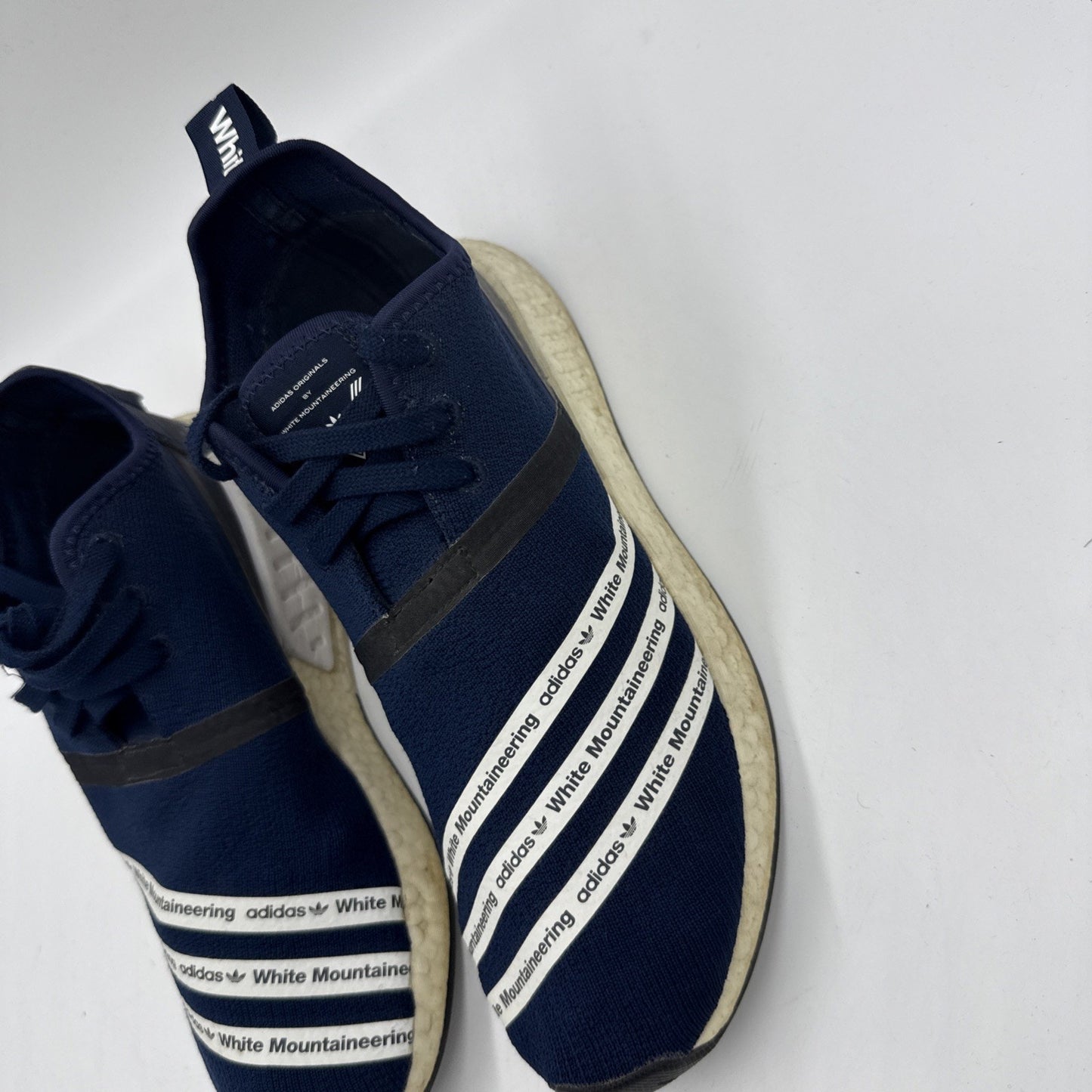 Size 8.5 - adidas White Mountaineering x NMD R2 PK Collegiate Navy