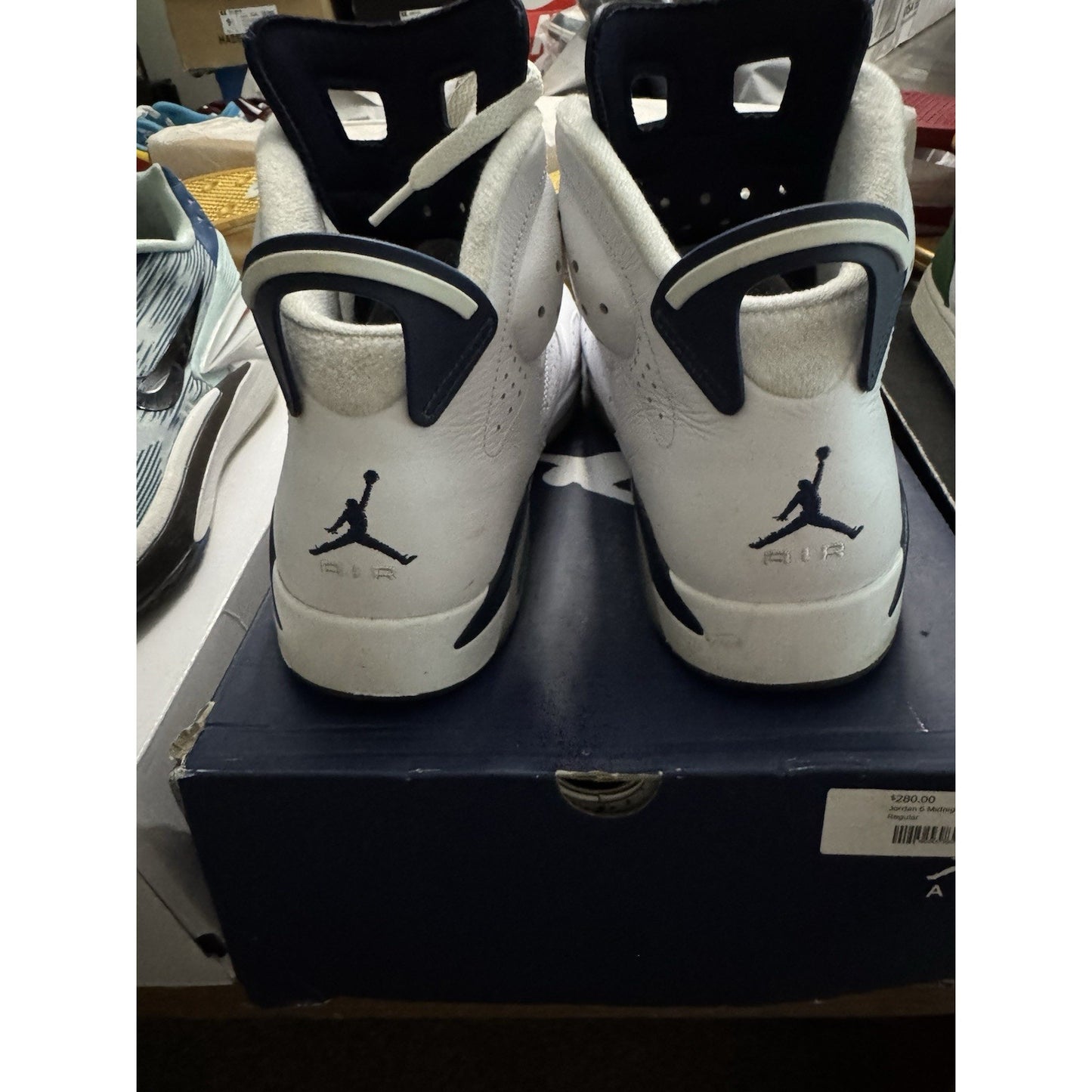 Size 11 - Jordan 6 Retro Midnight Navy BS346