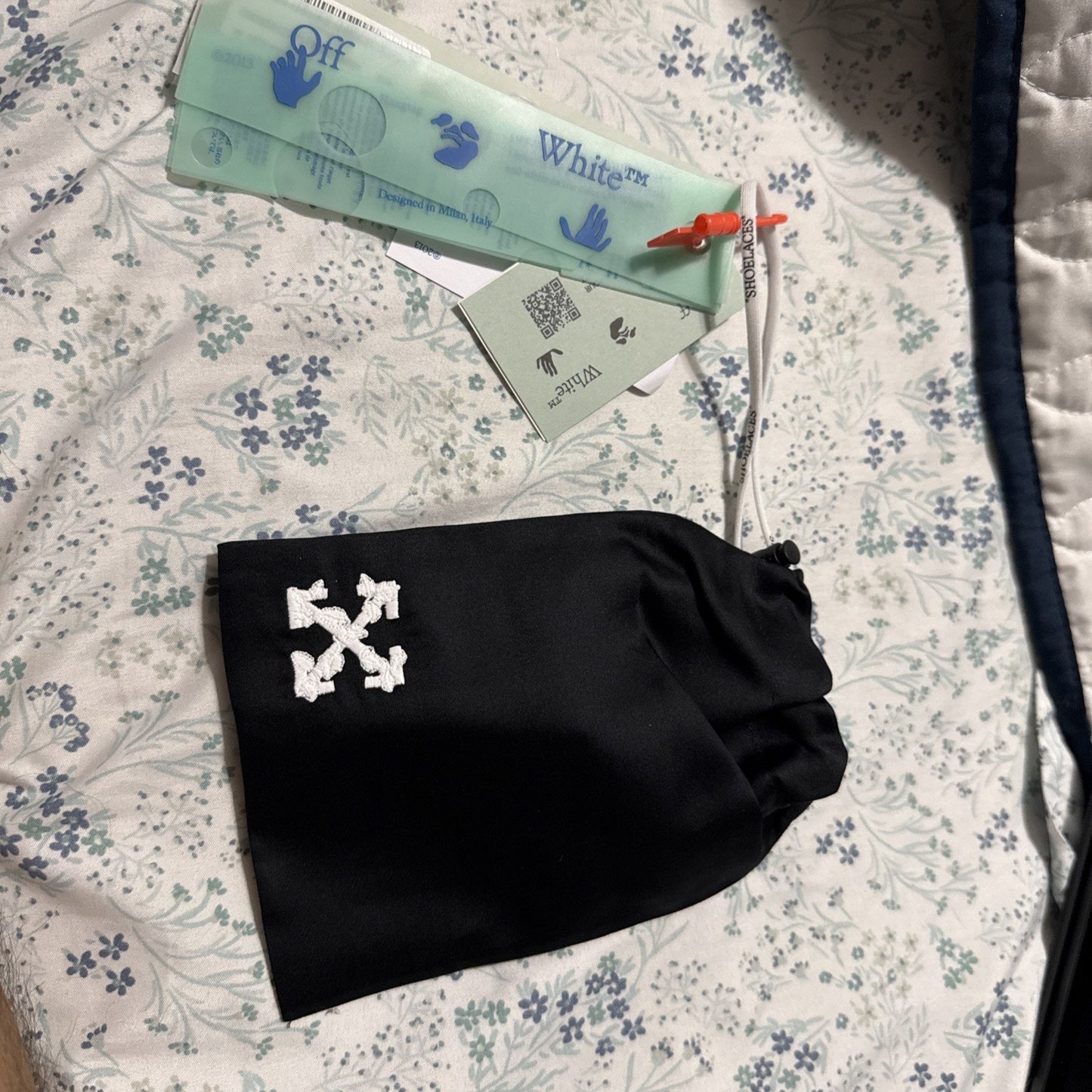 off-white Face Mask Satin