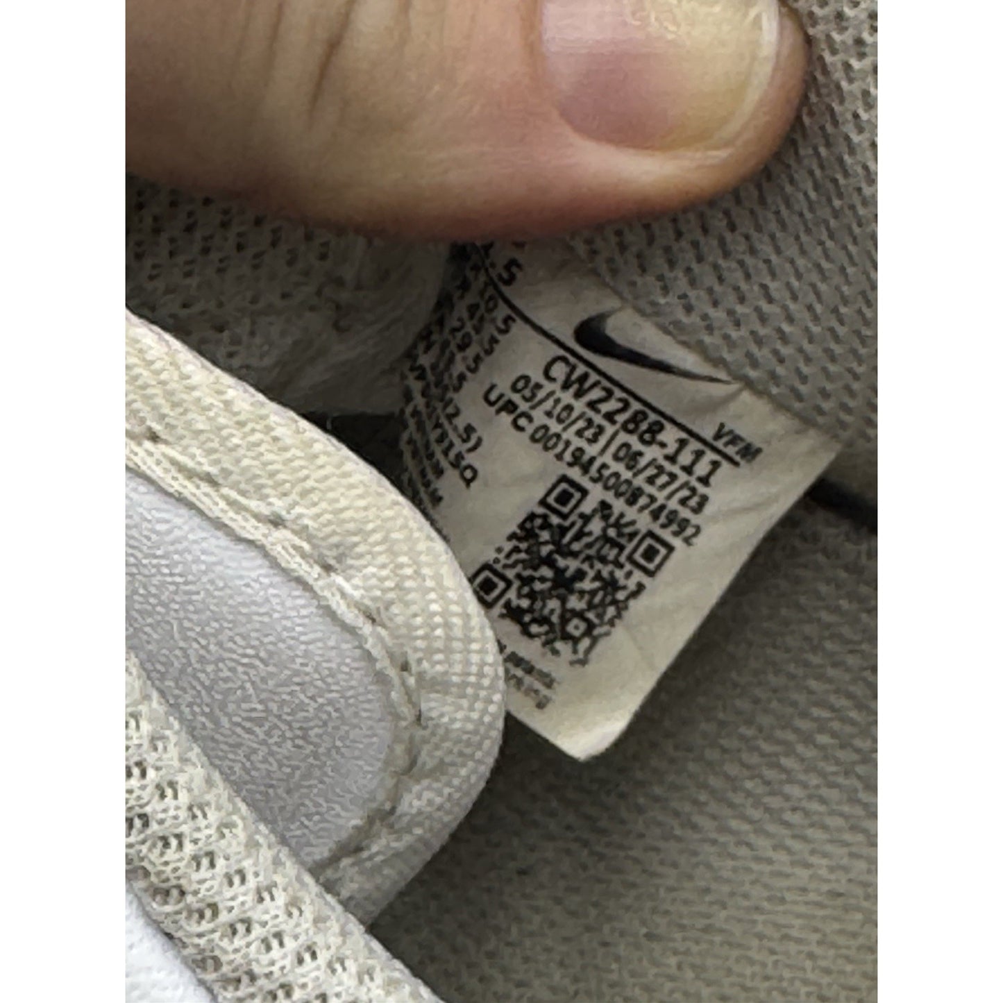 Size 11.5 - Nike Air Force 1 '07 Low Triple White NBS296
