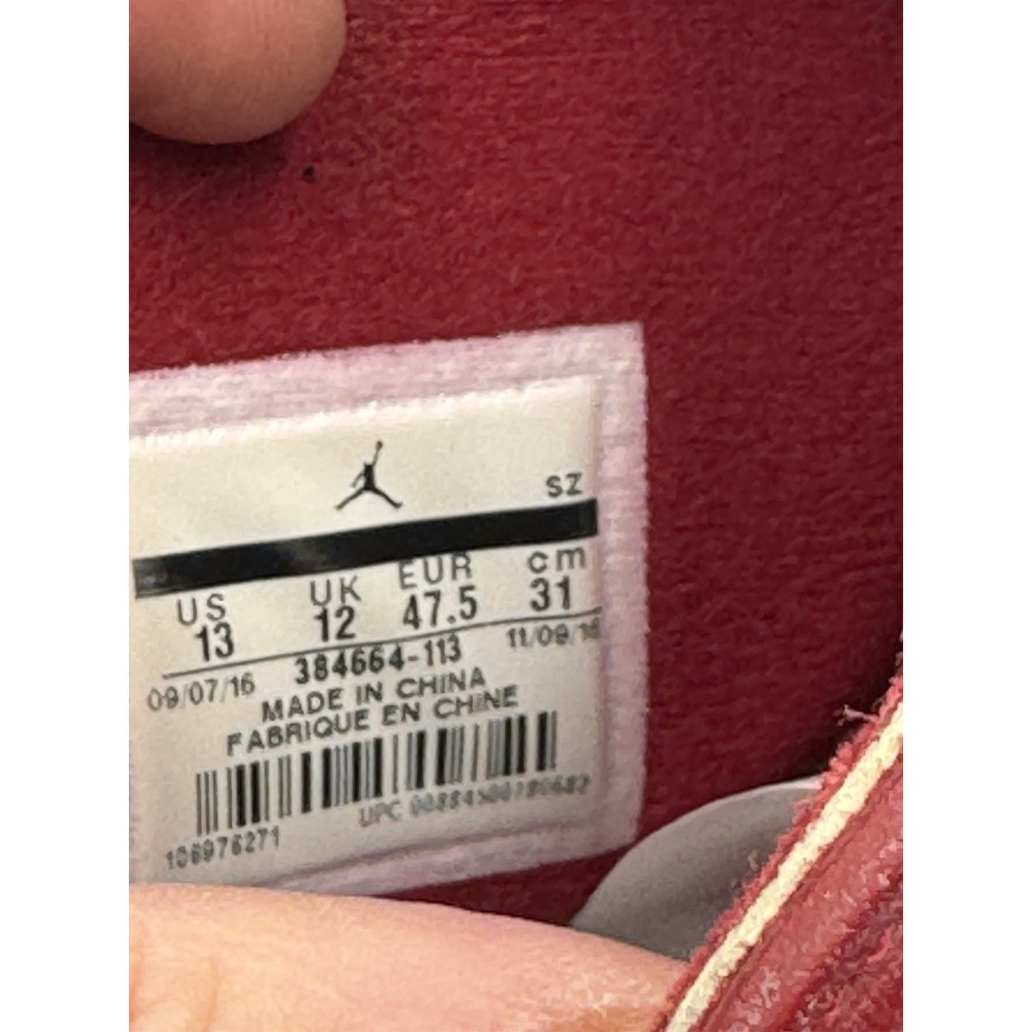 Size 13 - Air Jordan 6 Retro Alternate NBS333
