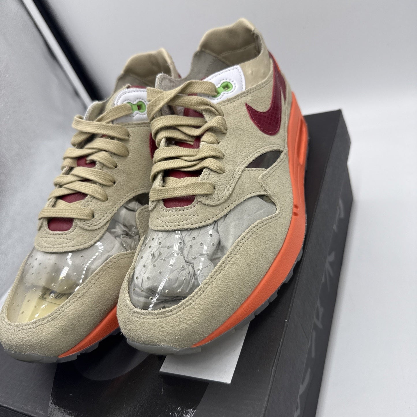 Size 10 - Nike CLOT x Air Max 1 2021 Kiss of Death