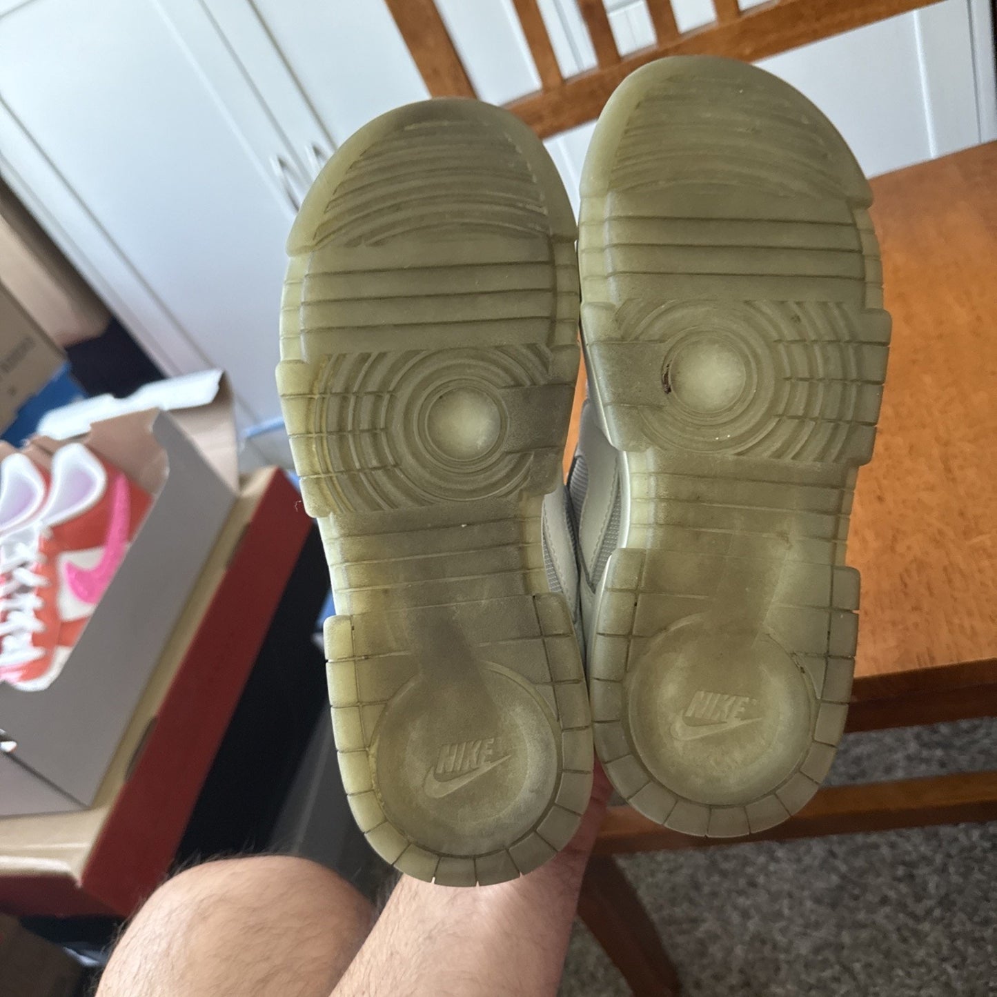 Size 6.5 - Nike Dunk Disrupt Low Photon Dust W NBS052