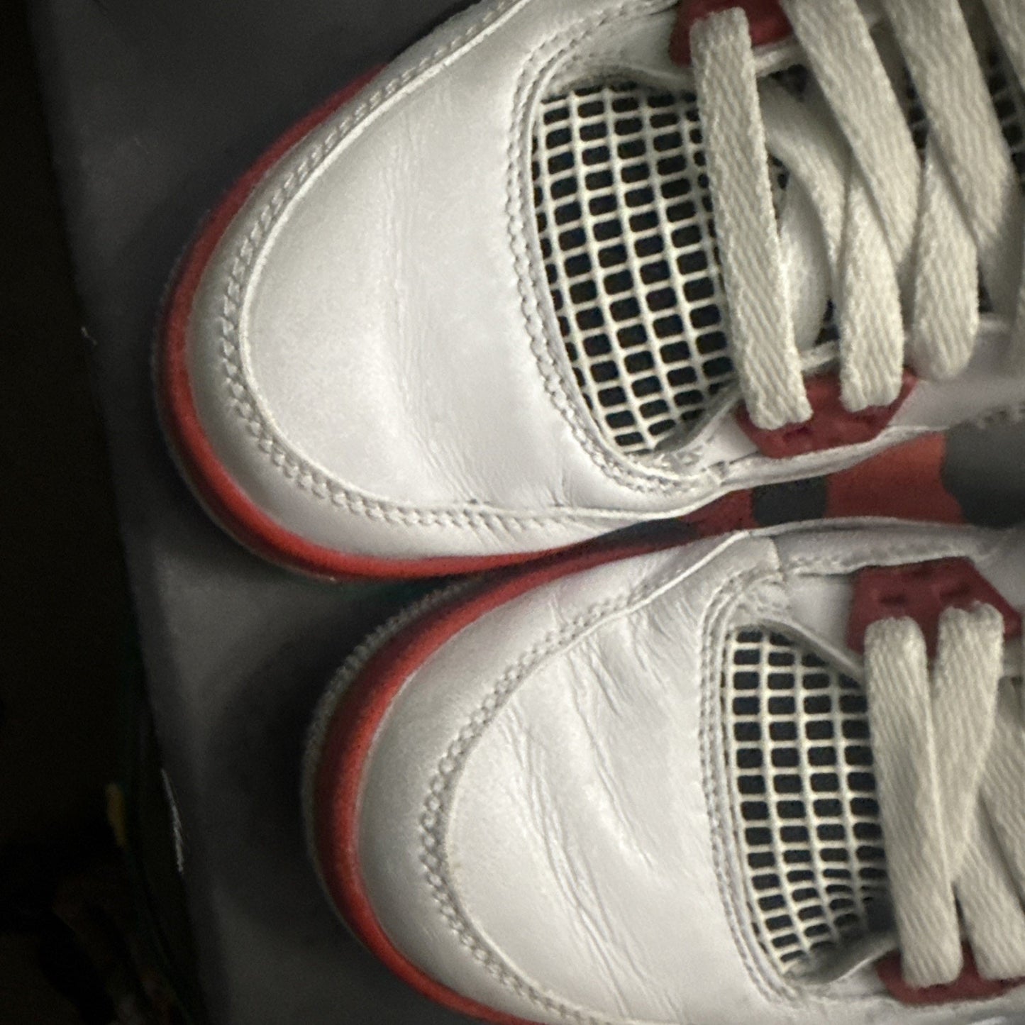 GS Size 6Y - Nike Air Jordan 4 Retro Fire Red Black 2020 (408452-160) BS498
