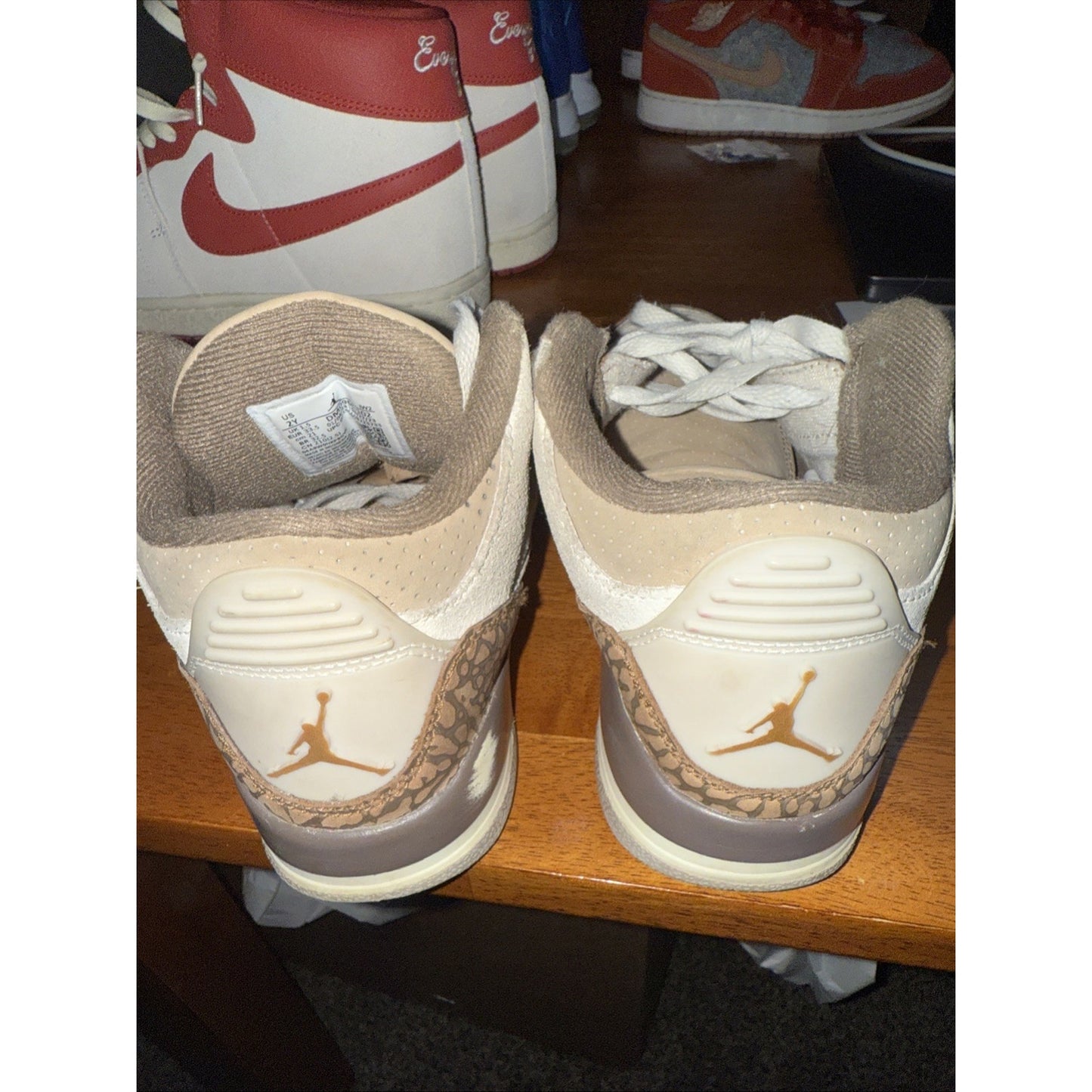 Size 4.5 (GS) - Jordan 3 Retro Mid Palomino NBS115