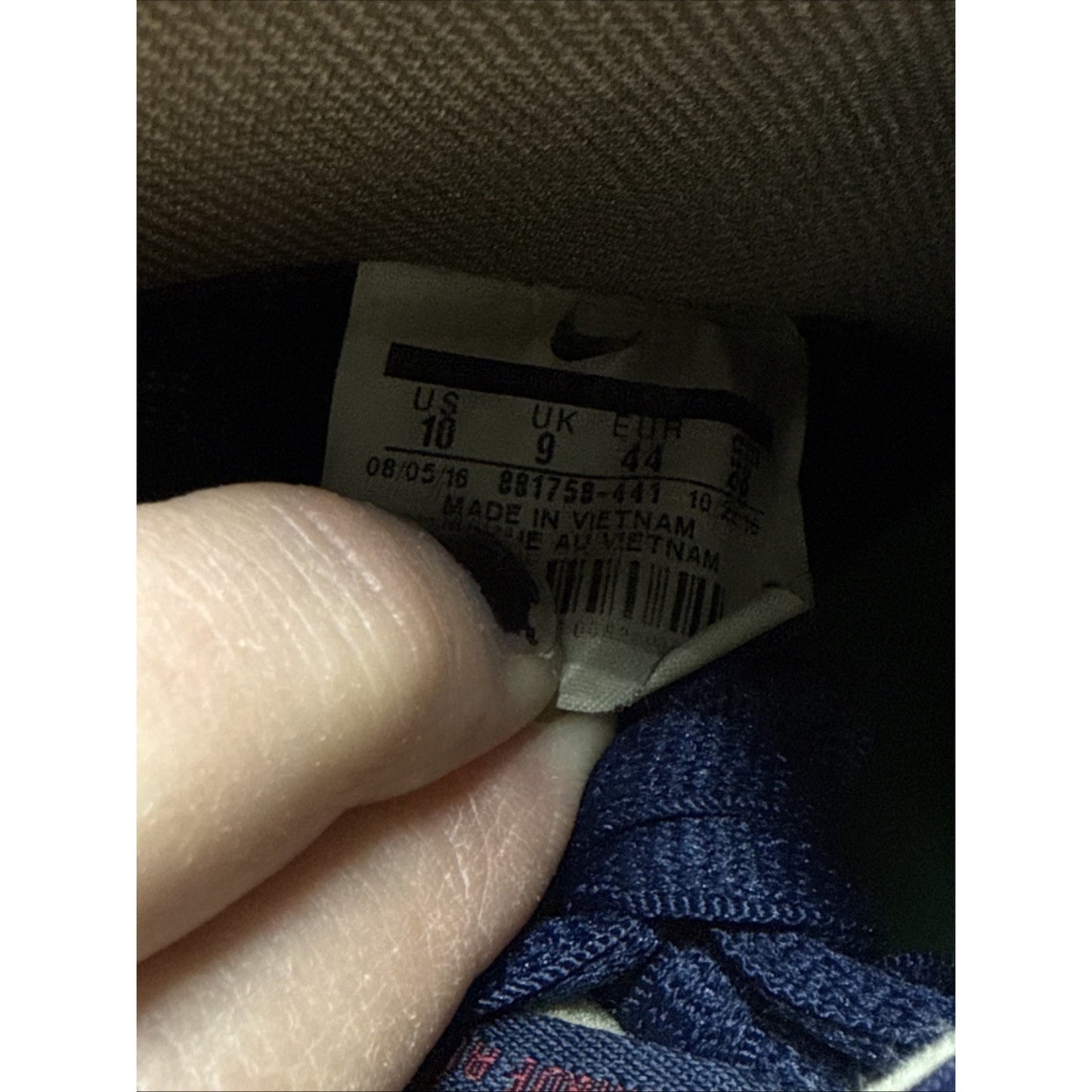 Size 10 - Reese Forbes x Nike SB Dunk High Denim