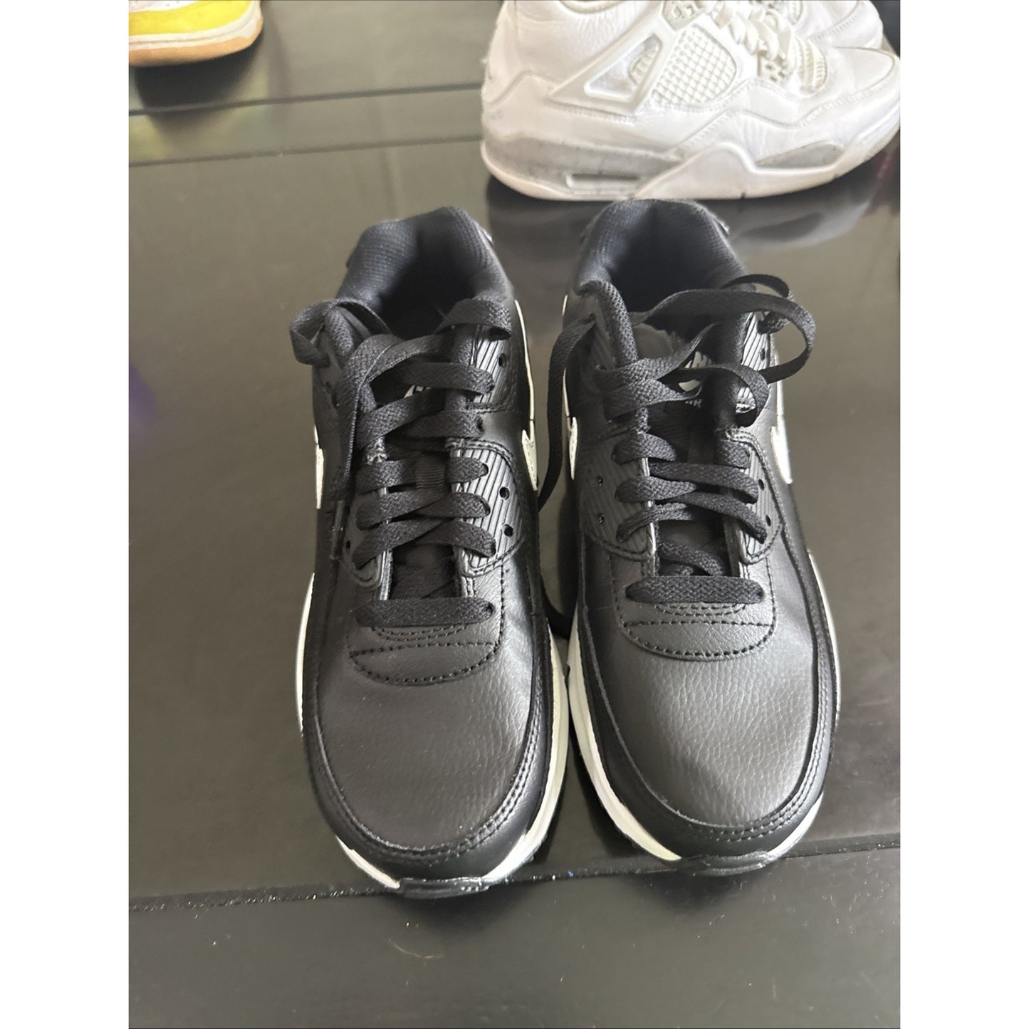 Size 4y Nike Air Max90 Black HF6358-002 NBS212