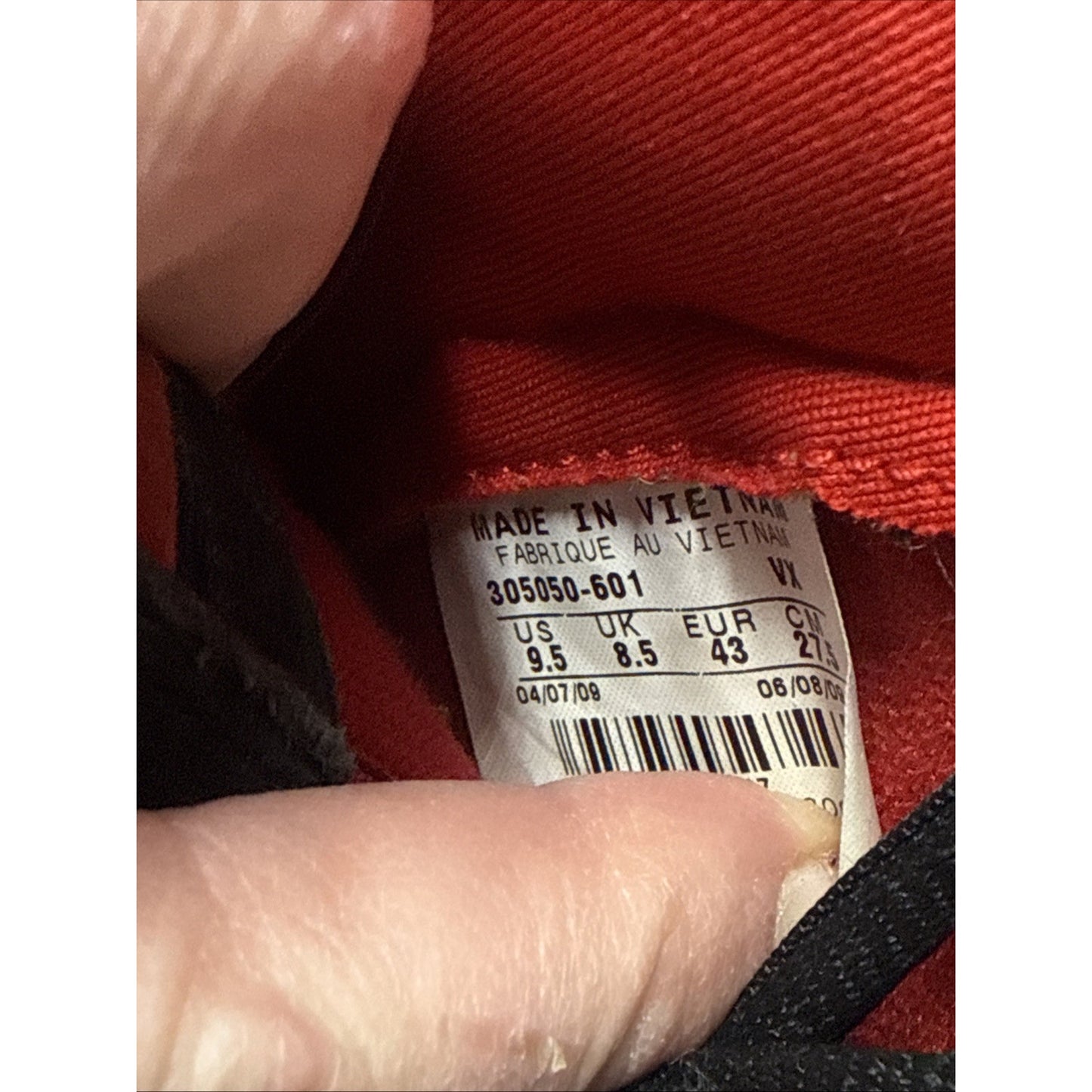 Size 9.5 - Nike Dunk Pro Sb High Red