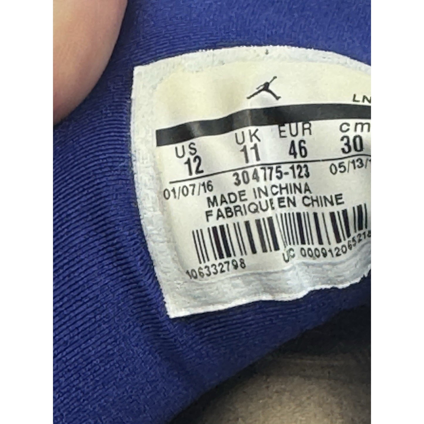 Size 12 - Air Jordan 7 Retro Tinker Alternate NBS332