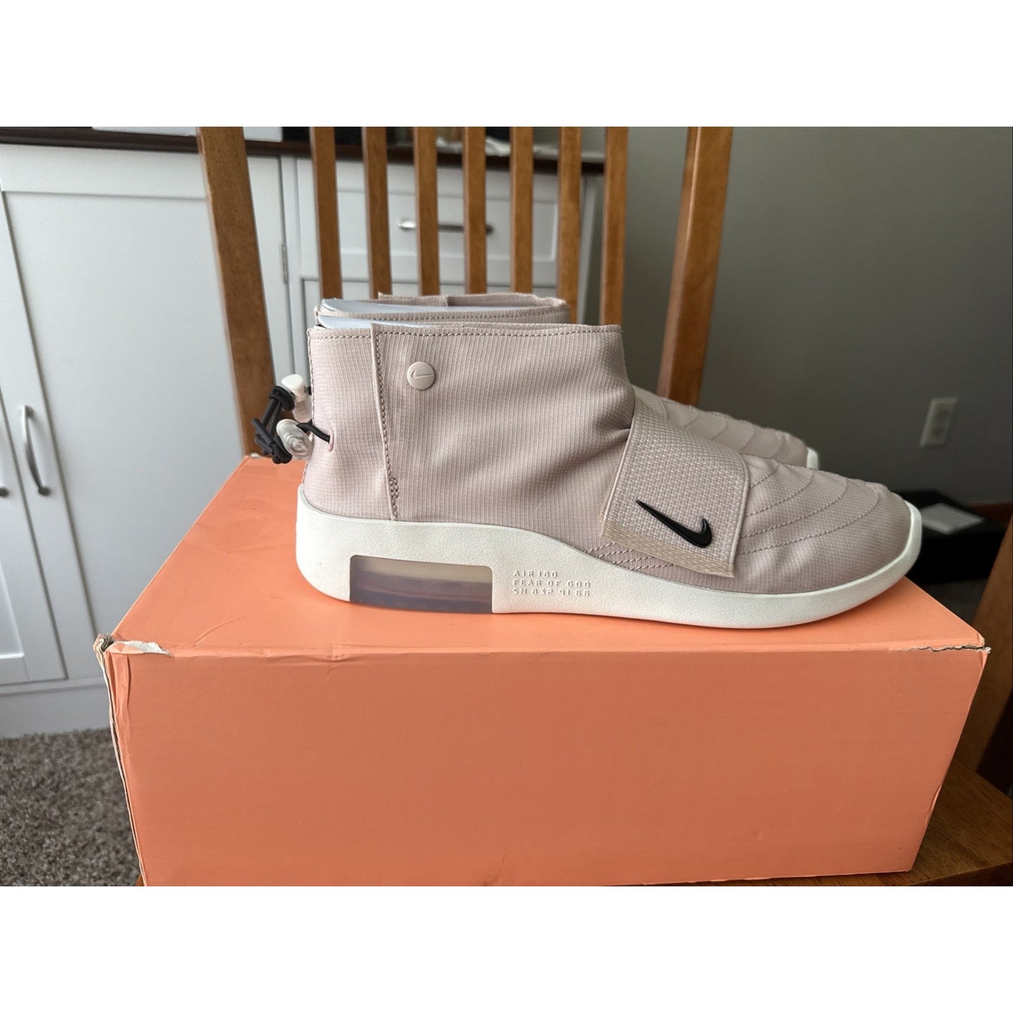 Size 12 - Nike Air Fear of God Moc Particle Beige BS246