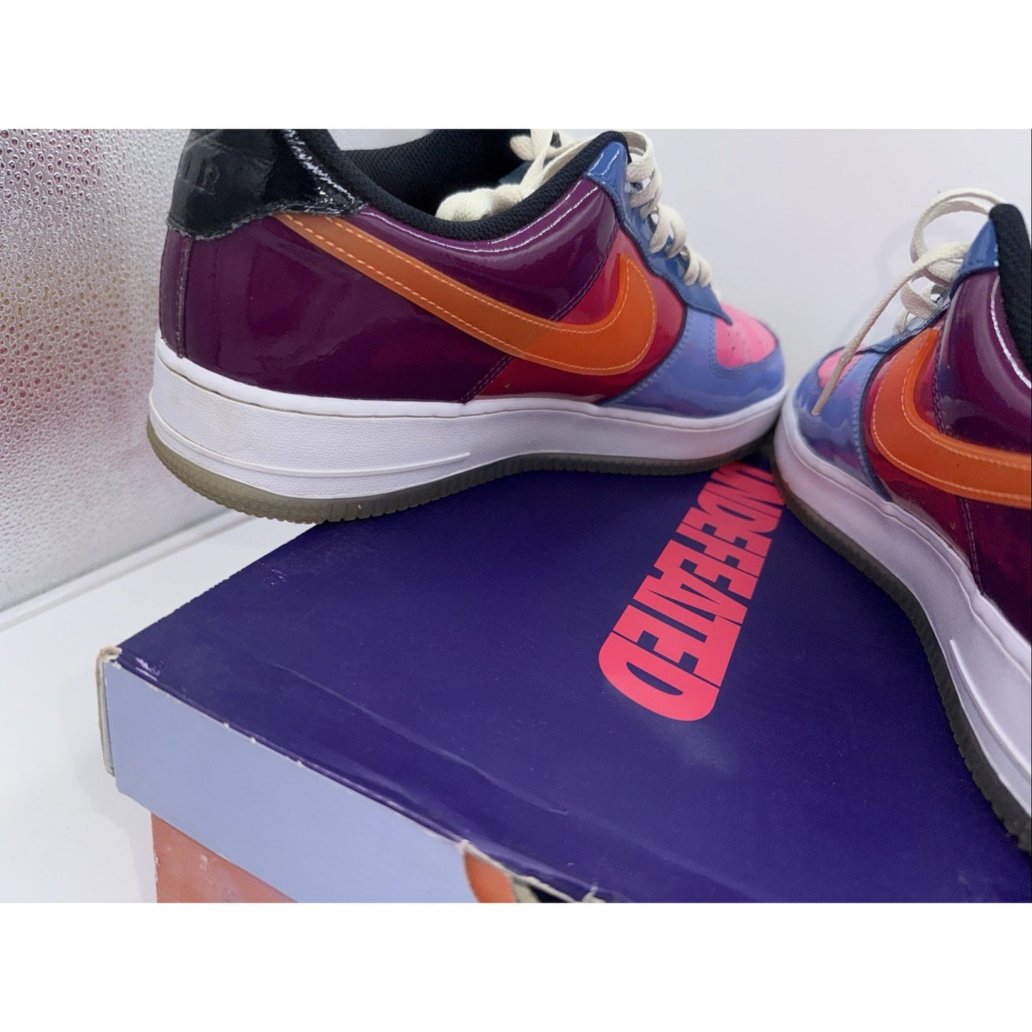 Size 13 - Nike Undefeated x Air Force 1 Low Total Orange Rare Size BS820