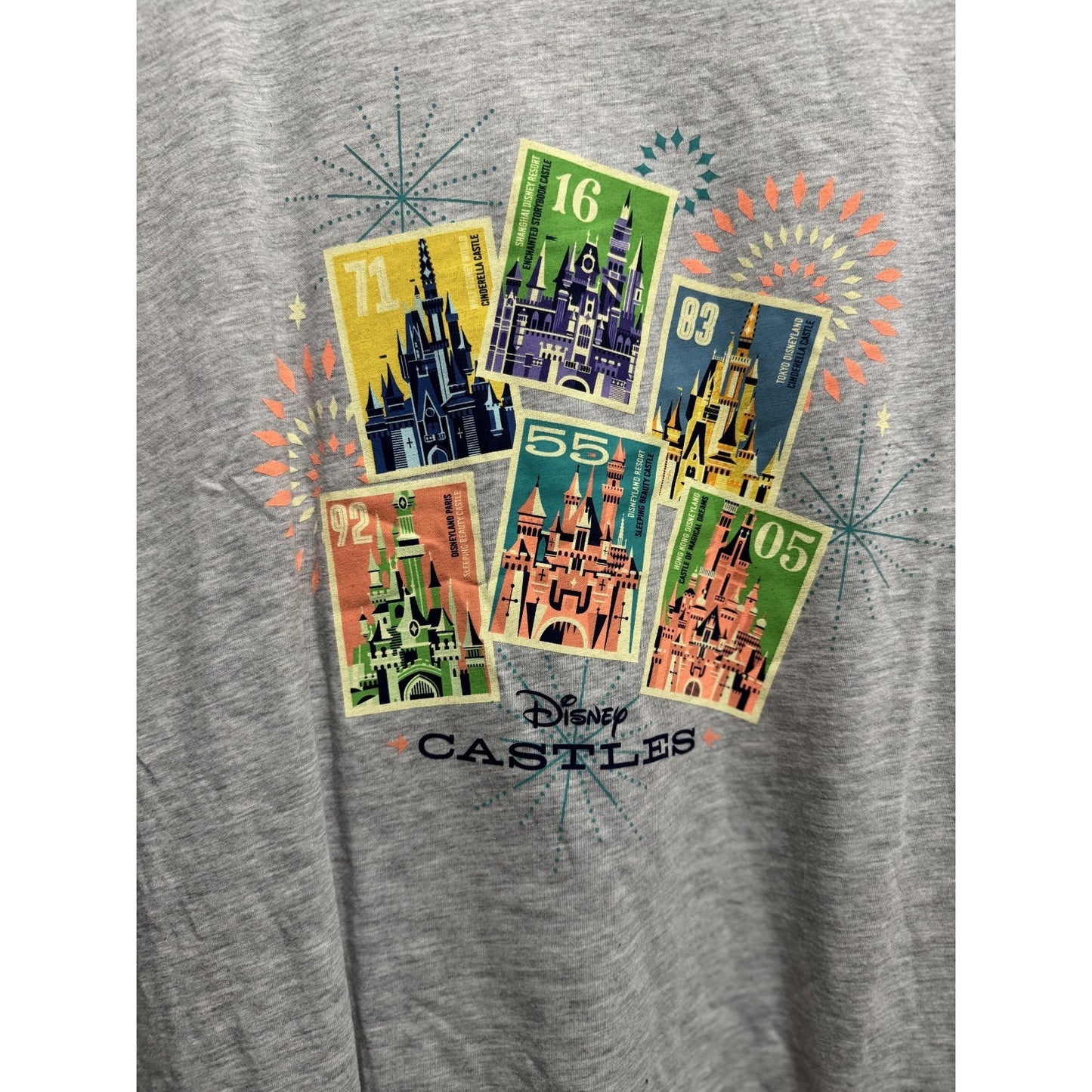 Size 2XL Disney Parks Castle T-shirt