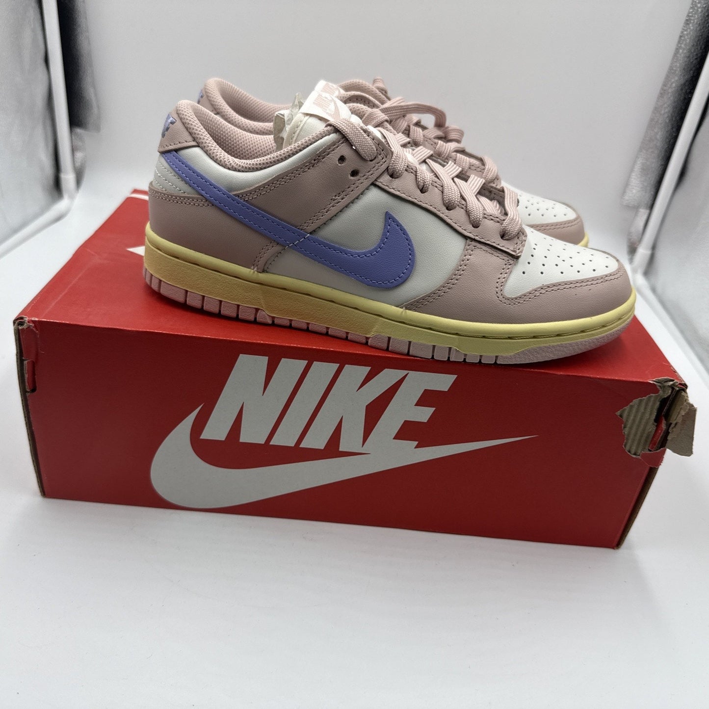 Size 7.5 - Nike Dunk Low Pink Oxford W