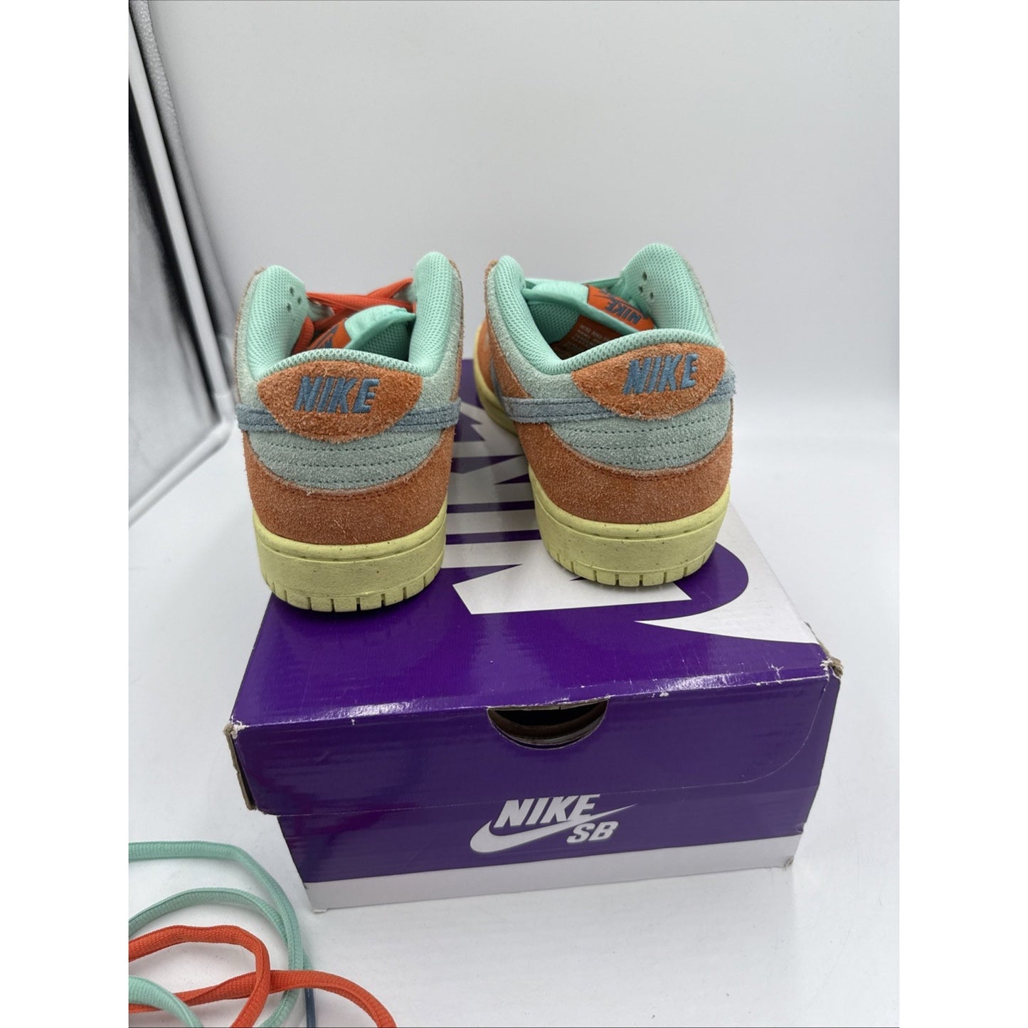 Size 8.5 - Nike Dunk SB Low Orange Emerald Rise