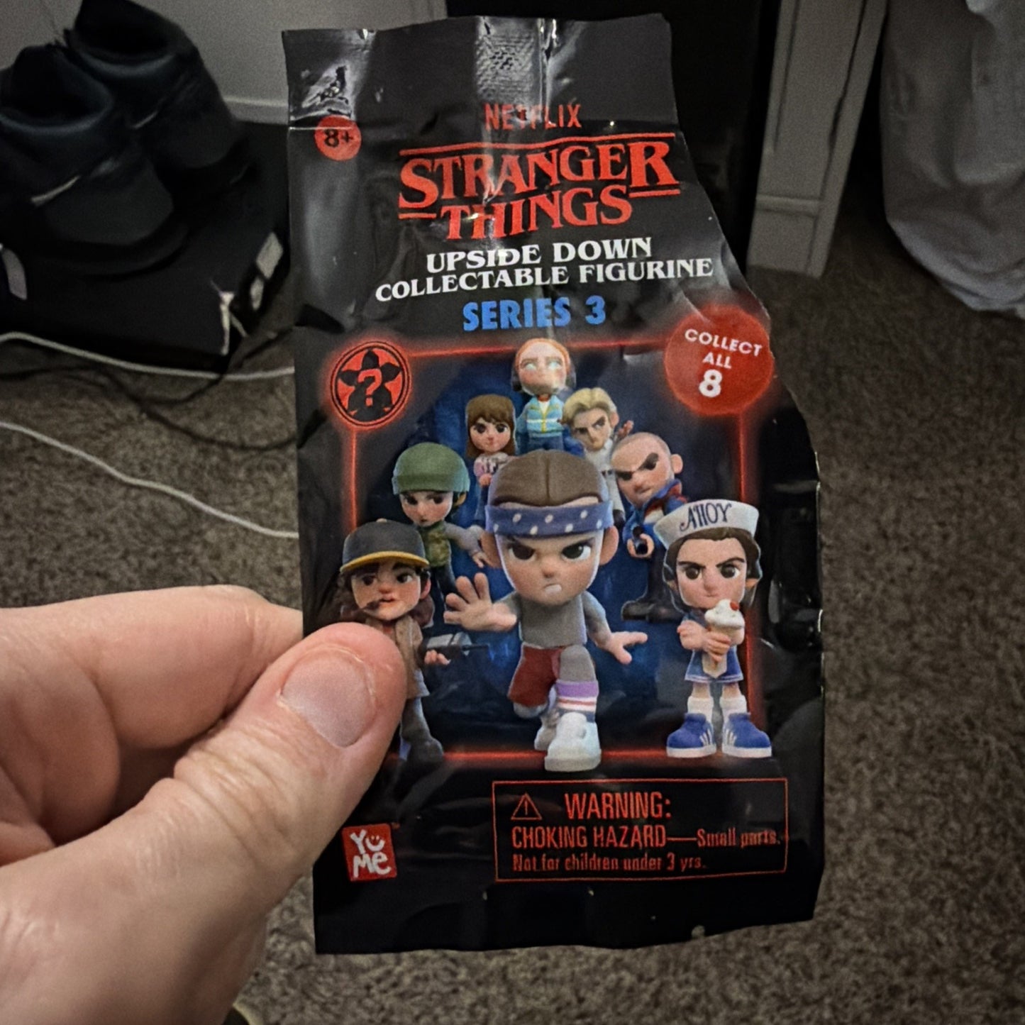 YuMe Toys Stranger Things Upside Down Capsule Series 3 ELEVEN