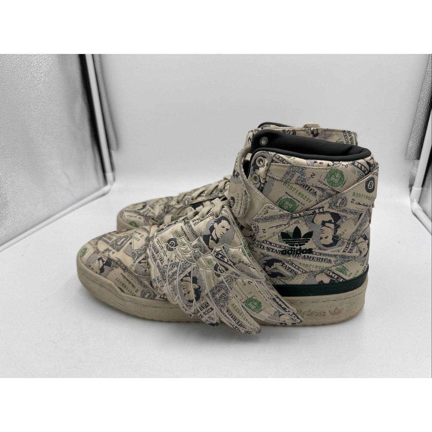 Size 13 - adidas Jeremy Scott x Forum Wings 1.0 Money
