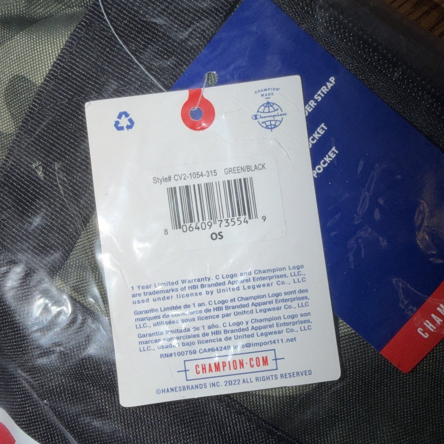 Champion Duffle Bag camo