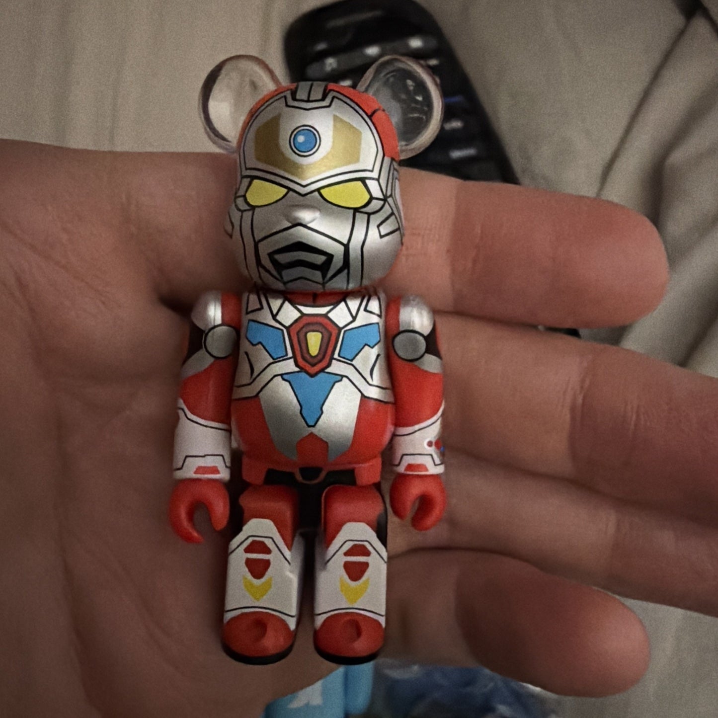 Silver Iron Man Bearbrick