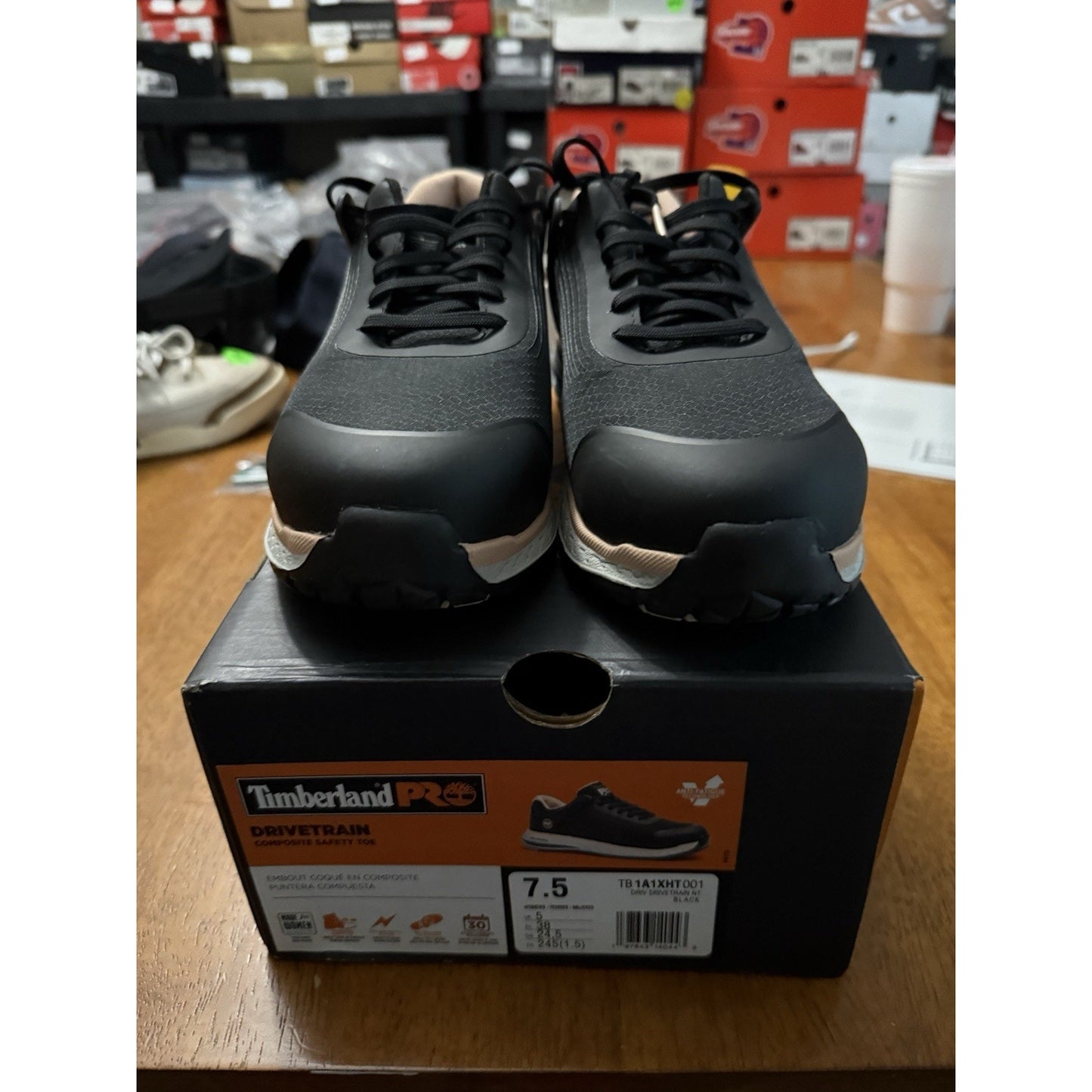 Timberland Pro Womens Drivetrain Work Sneaker Size 7.5M BS381