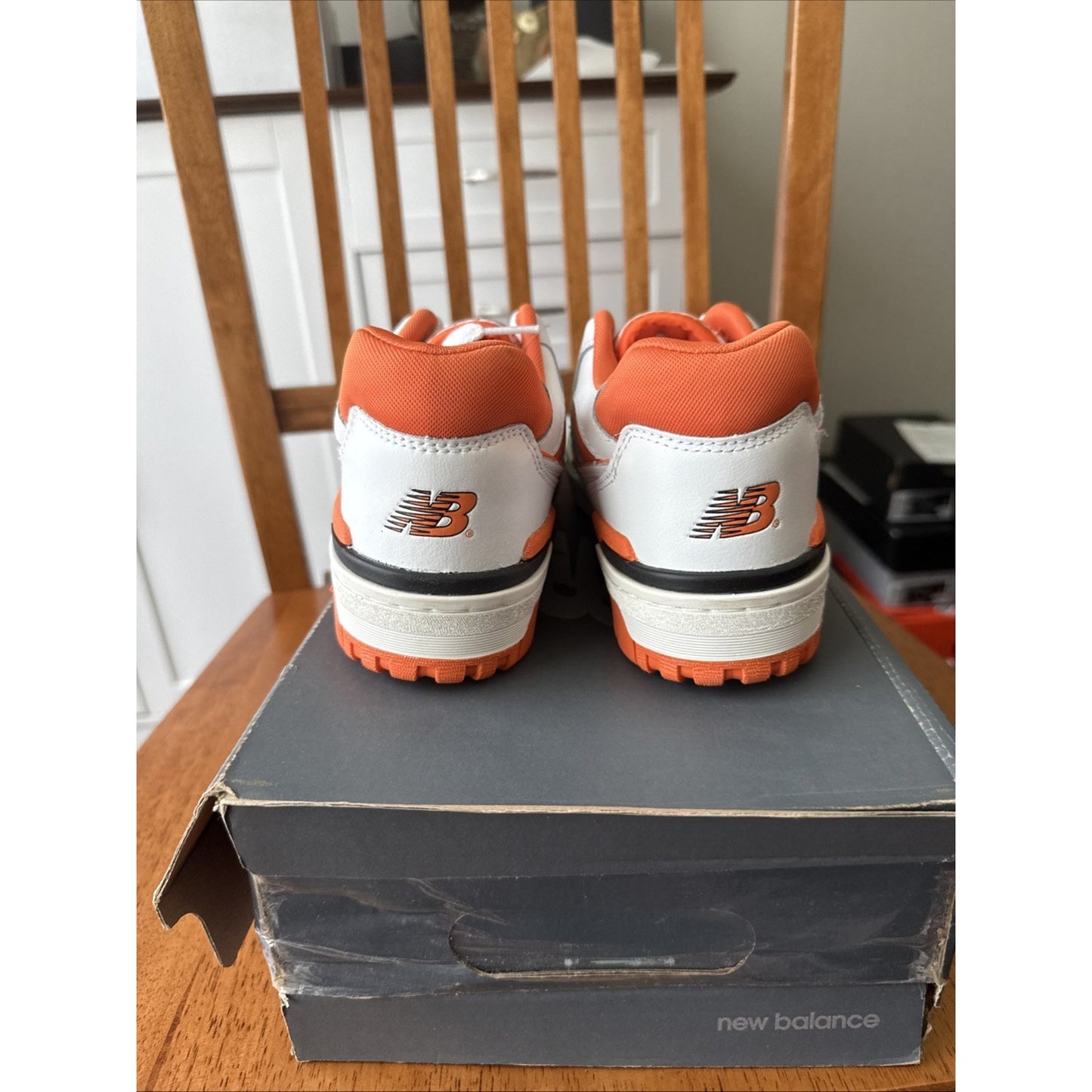 Size 7.5 - New Balance 550 Varsity Orange BS239