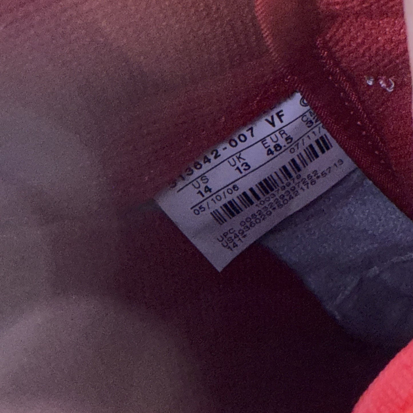 Size 14 - Nike Air Force 1 Gray 2006