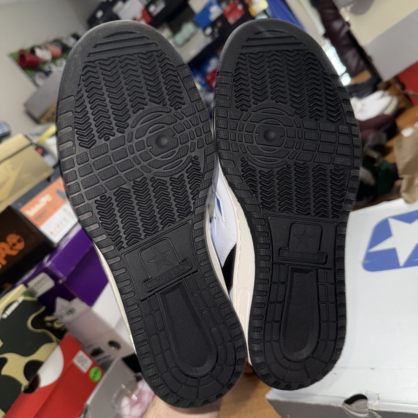 Size 7.5 - Converse Fragment Design x Weapon High Sport Royal
