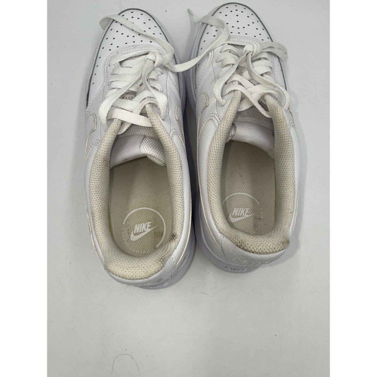 Size 10.5 - Nike Court Vision Alta Triple White W