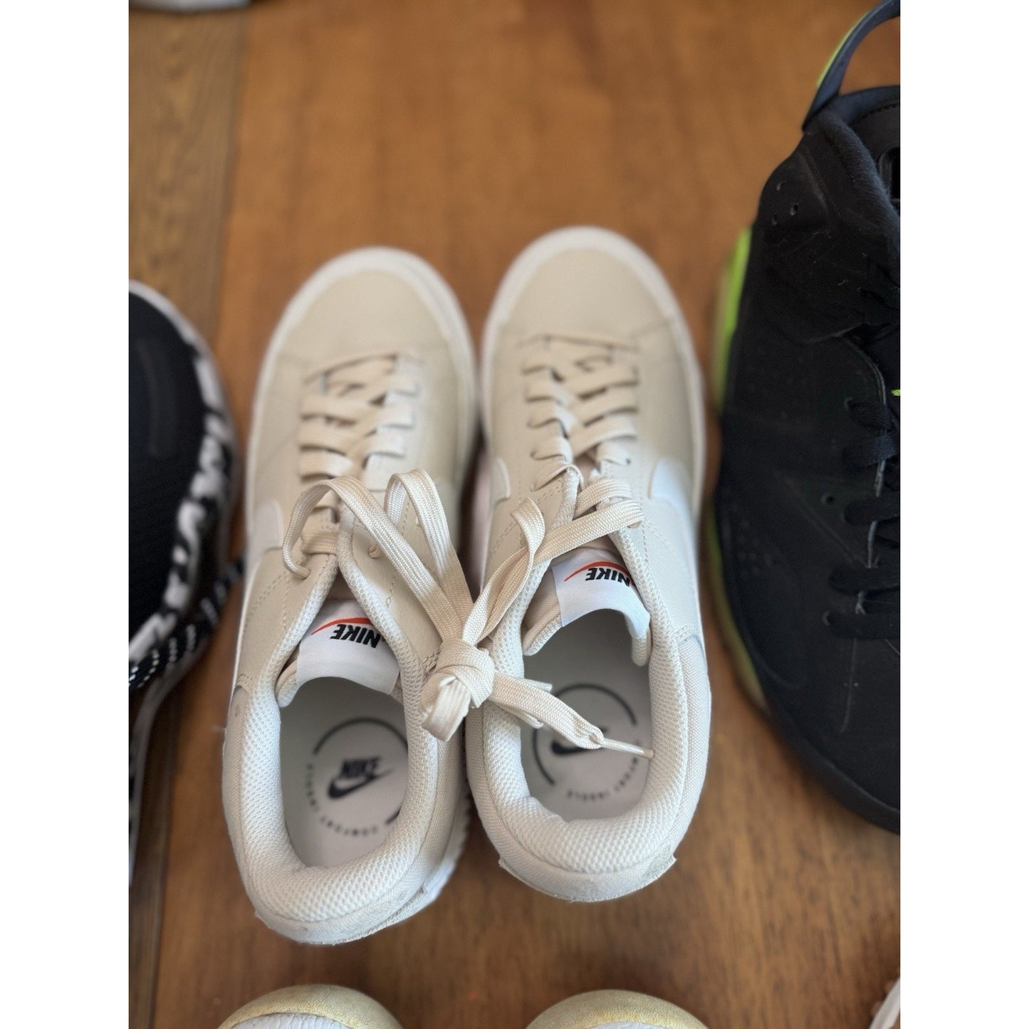 Size 10 - Nike Court Legacy Lift Pearl White W NBS195