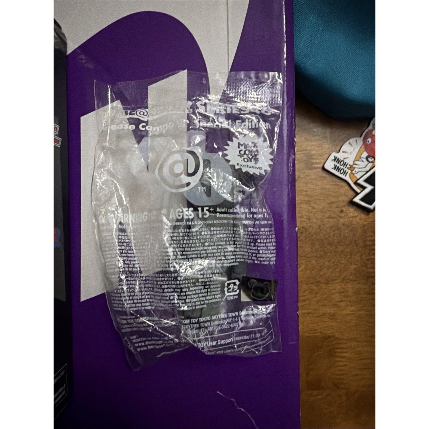 Bearbrick Series 46 Campaign Special Edition Gray Bearbrick 100% Medicom Toy New